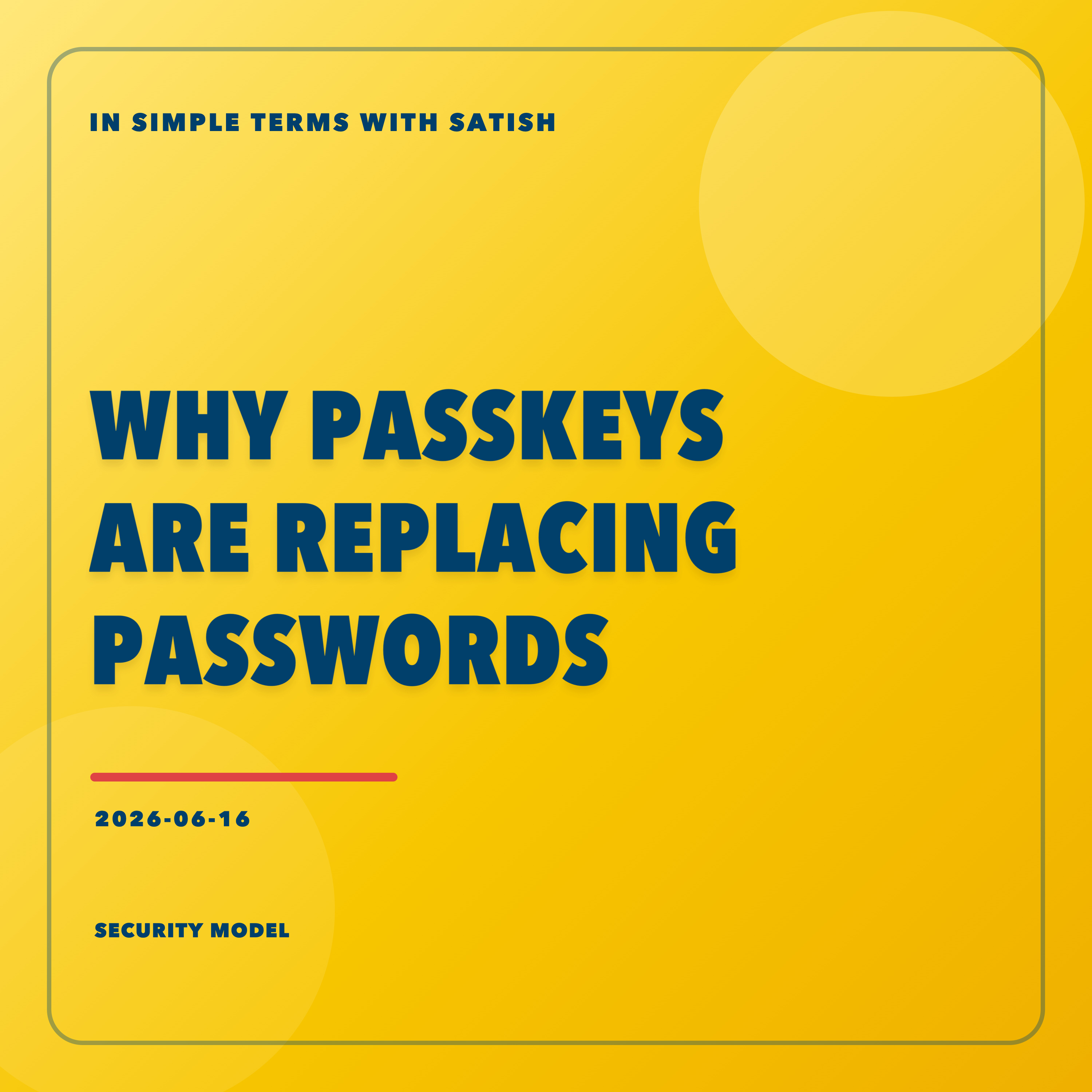 Why Passkeys Are Replacing Passwords episode artwork