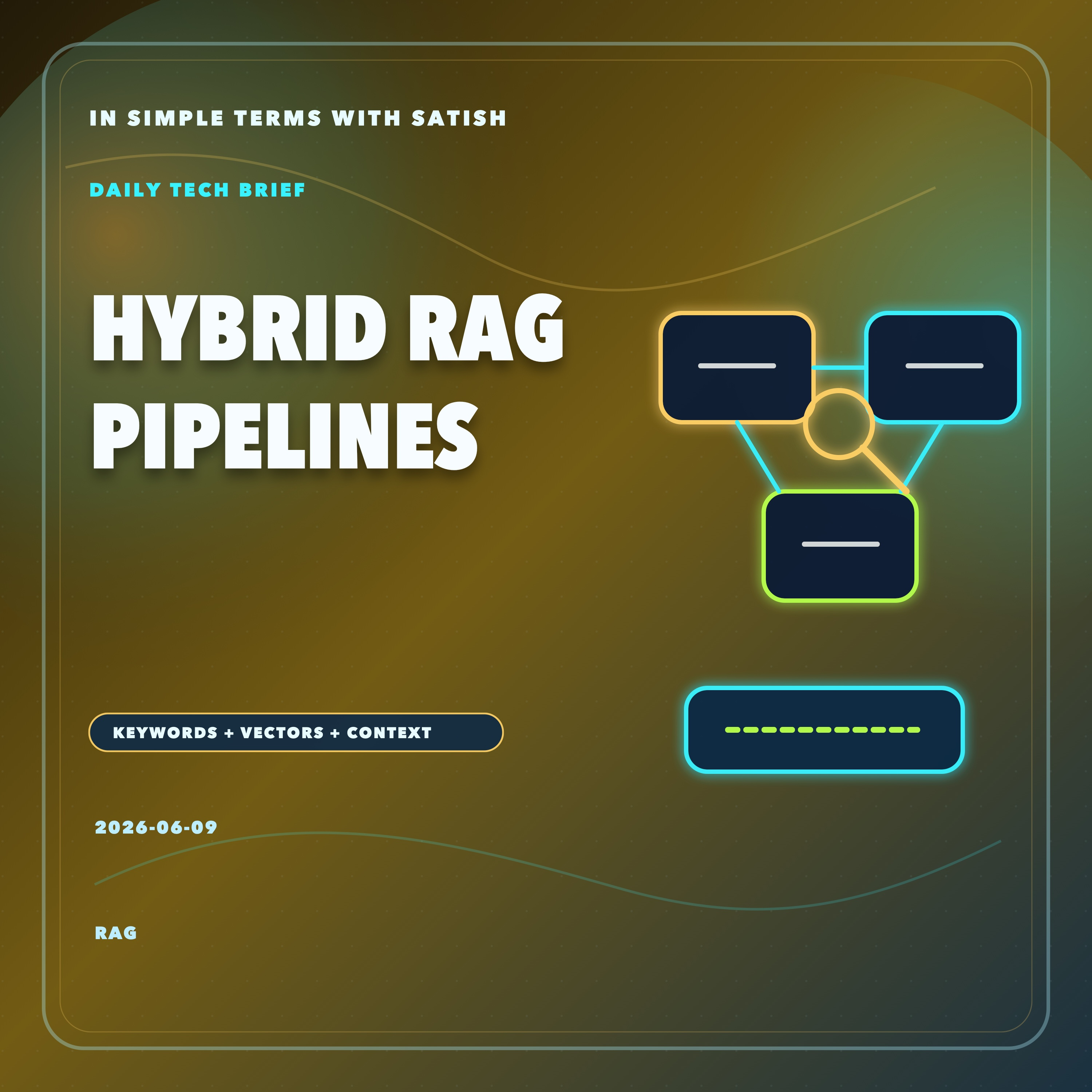 Hybrid RAG Pipelines episode artwork
