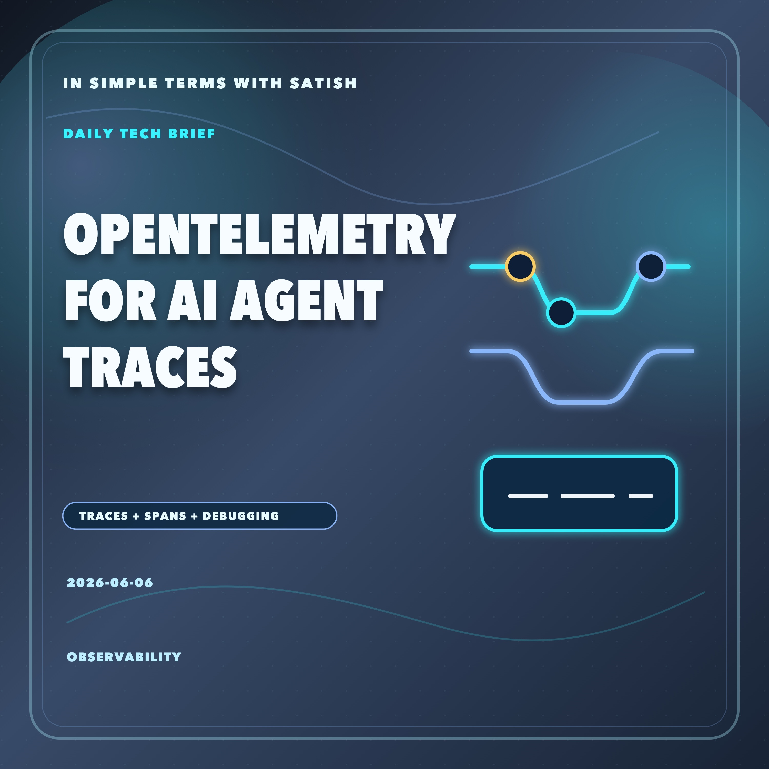 OpenTelemetry for AI Agent Traces episode artwork