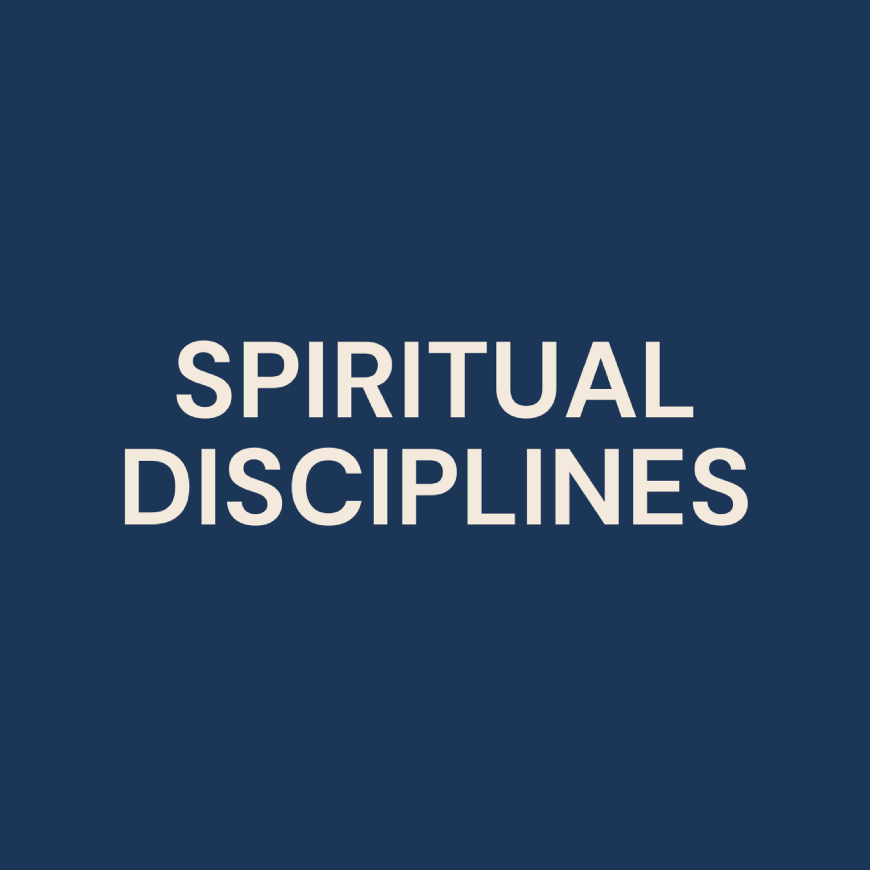 Spiritual Disciplines in a Fast-Paced World (Luke 5:15-16) episode artwork