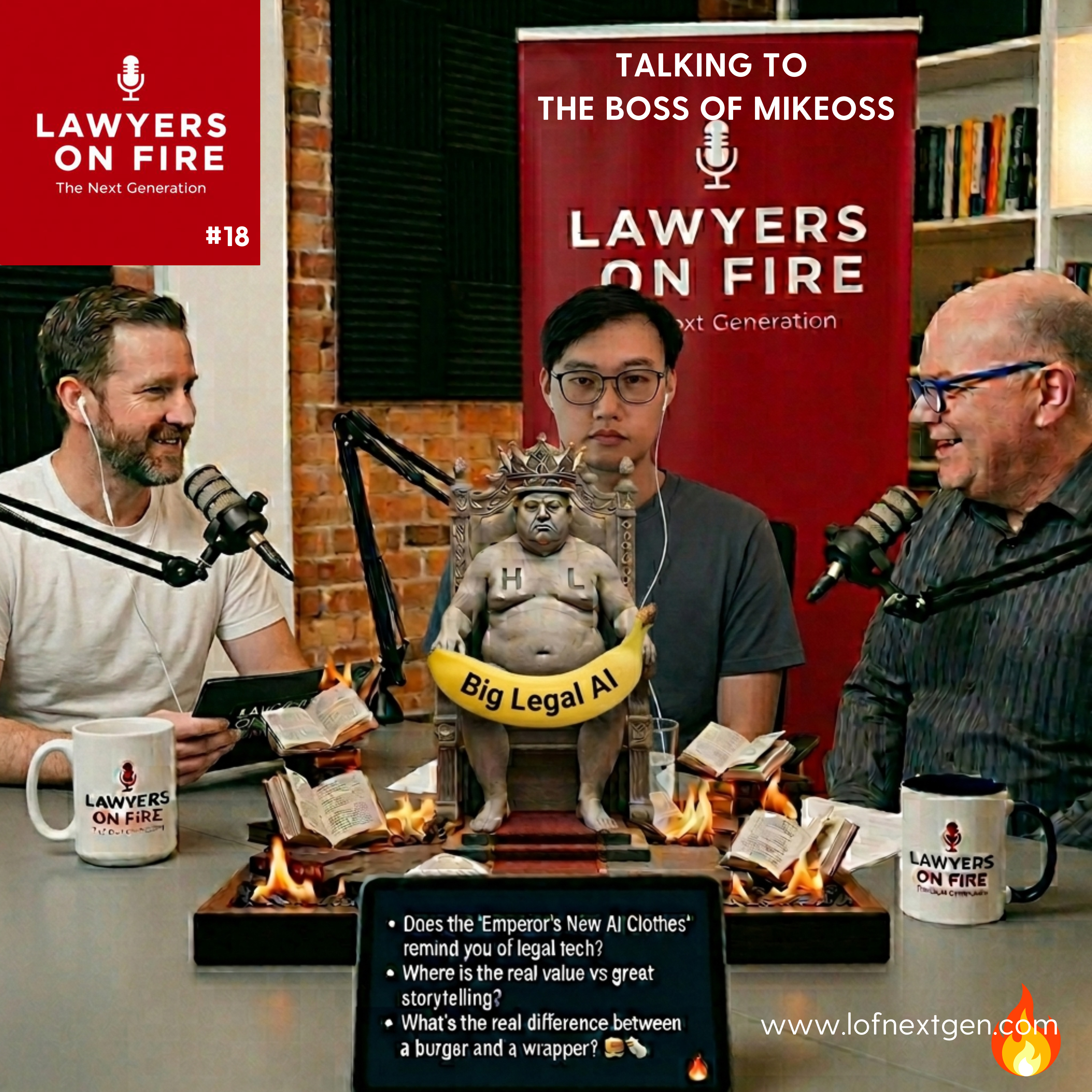 Episode 18: Talking to the Boss of MikeOSS – Legal AI, Open Source, and the Future of Law with Will Chen (Part 1) episode artwork