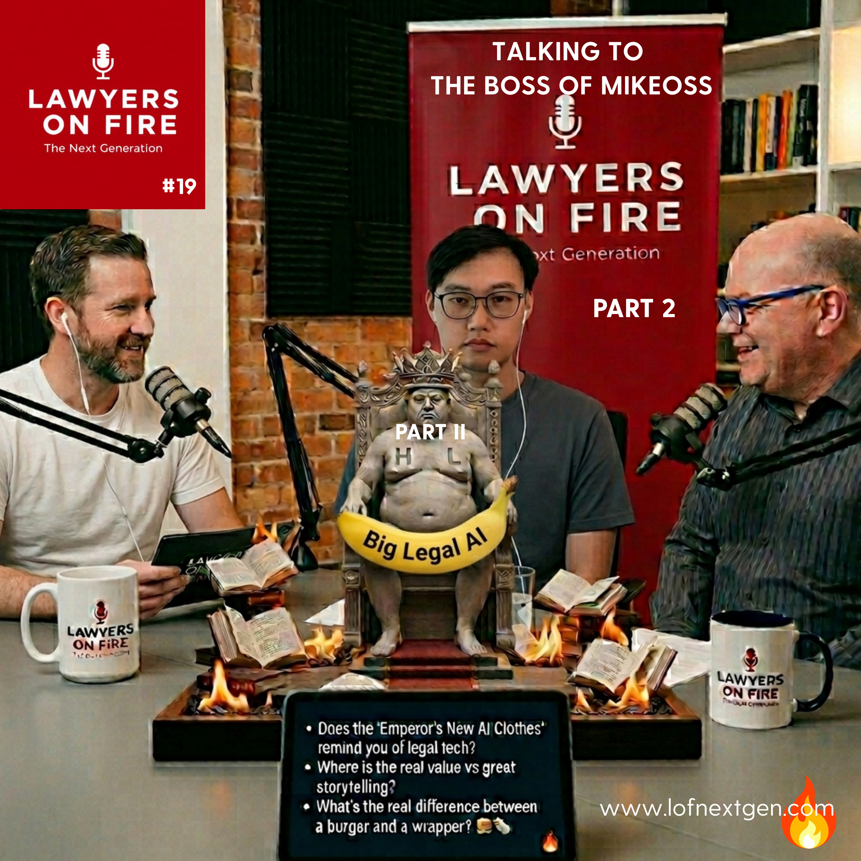 Episode 19: Talking to the Boss of MikeOSS – Legal AI, Open Source, and the Future of Law with Will Chen (Part 2) episode artwork