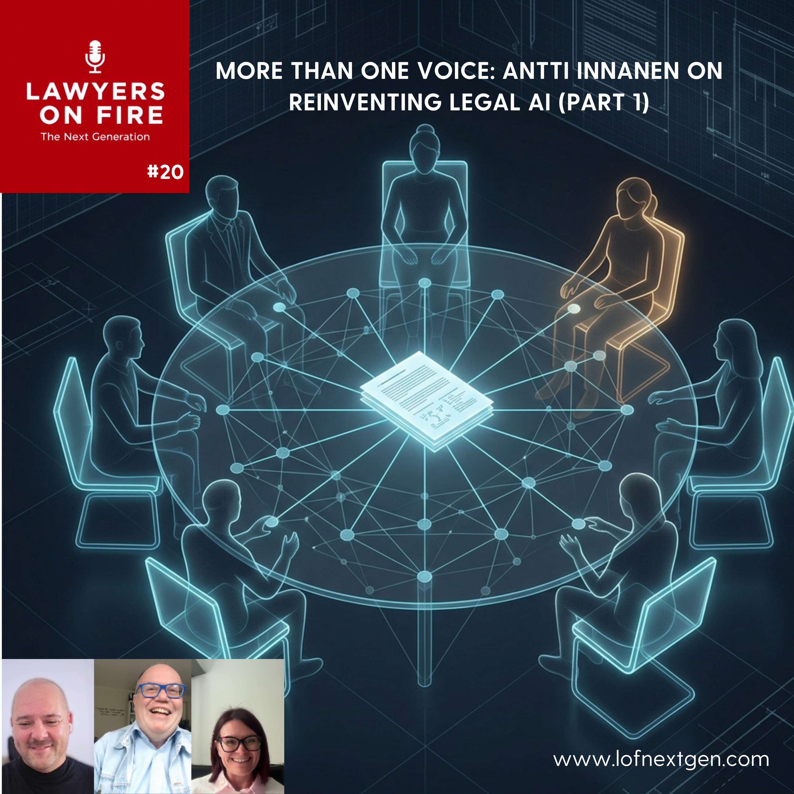 Episode 20: More Than One Voice: Antti Innanen on Reinventing Legal AI (Part 1) episode artwork