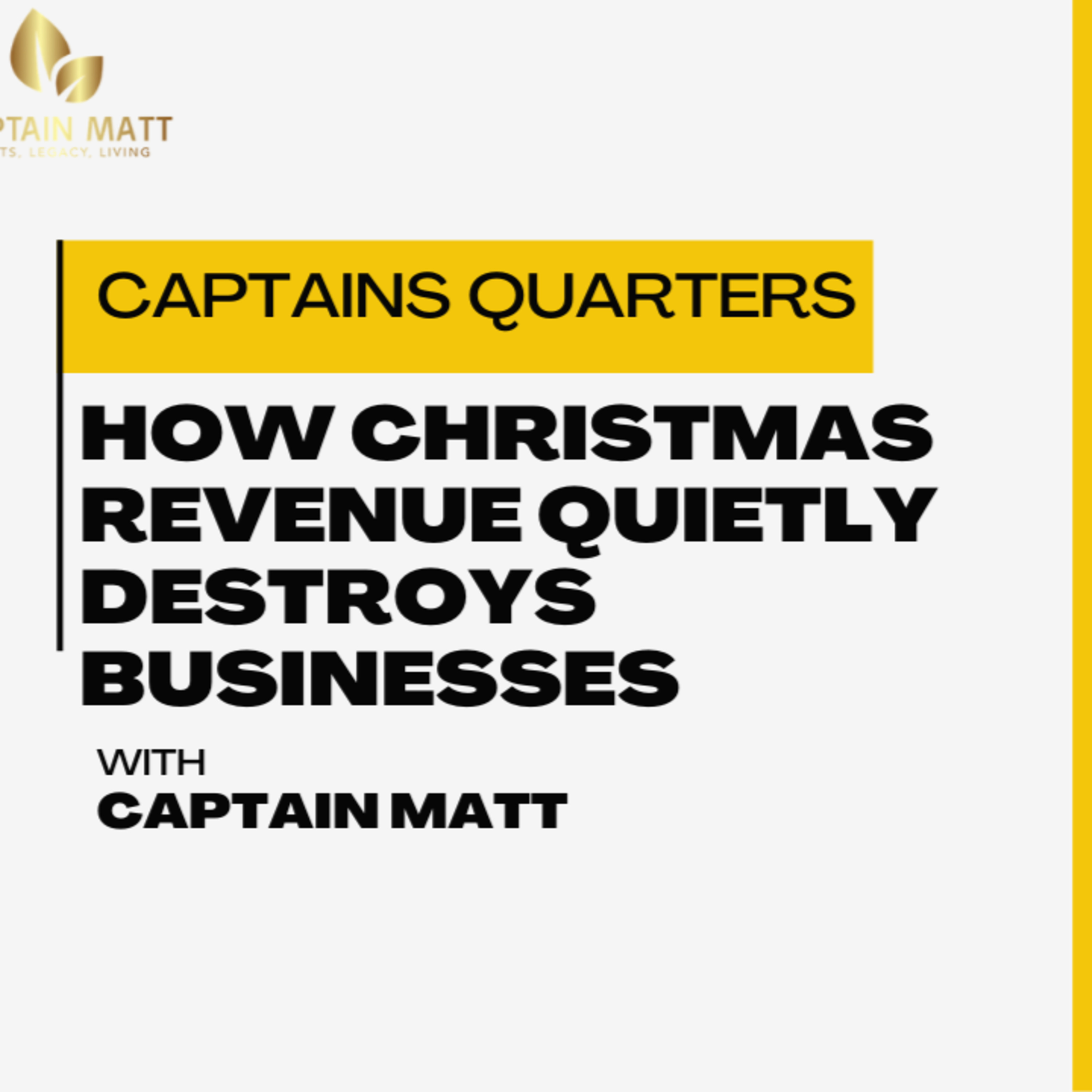How Christmas Revenue Quietly Destroys Businesses | 17 episode artwork