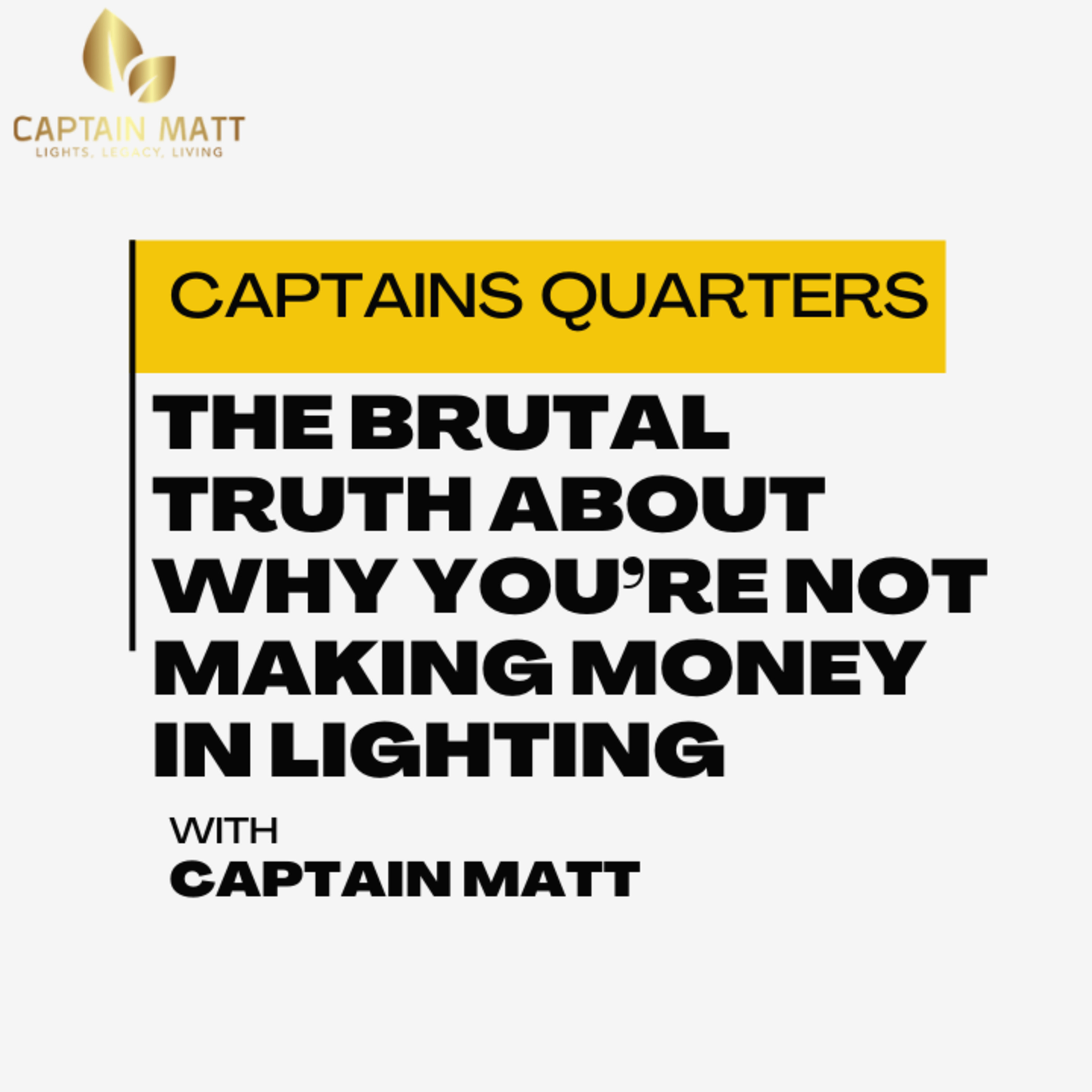 The Brutal Truth About Why You’re Not Making Money in Lighting | 23 episode artwork