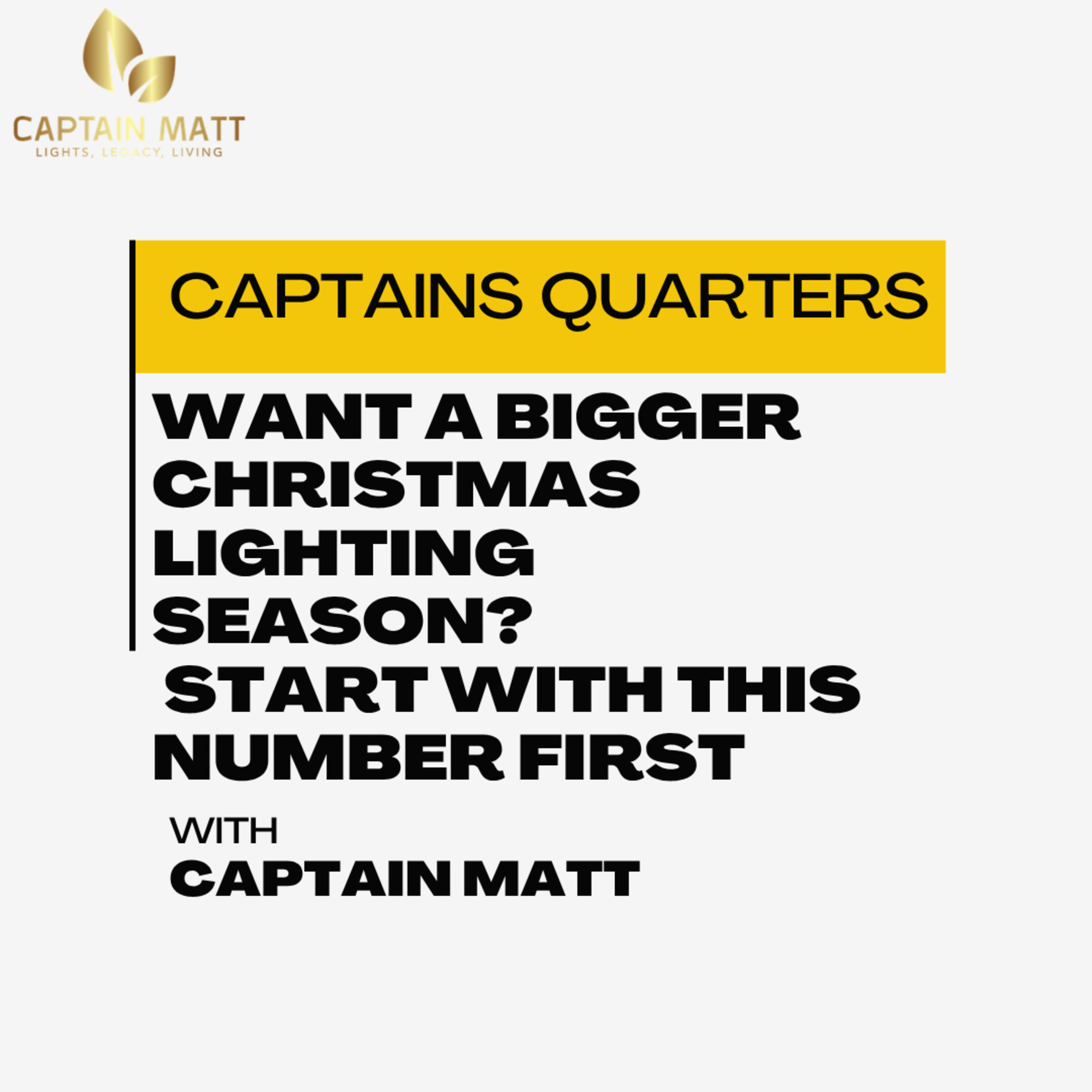 Want a Bigger Christmas Lighting Season? Start With This Number First | 31 episode artwork