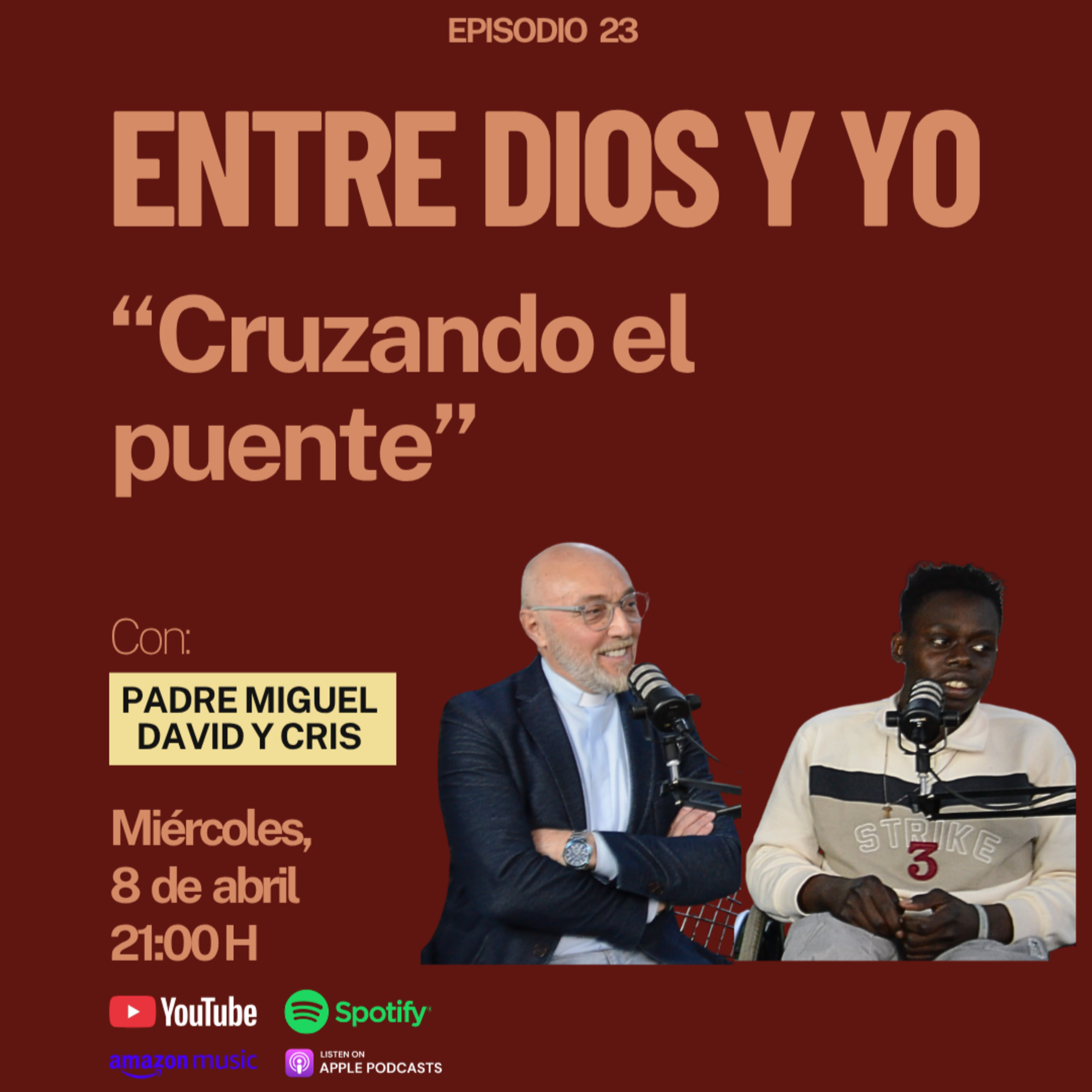 Miniatura de Cruzando el puente - Padre Miguel David y Cris