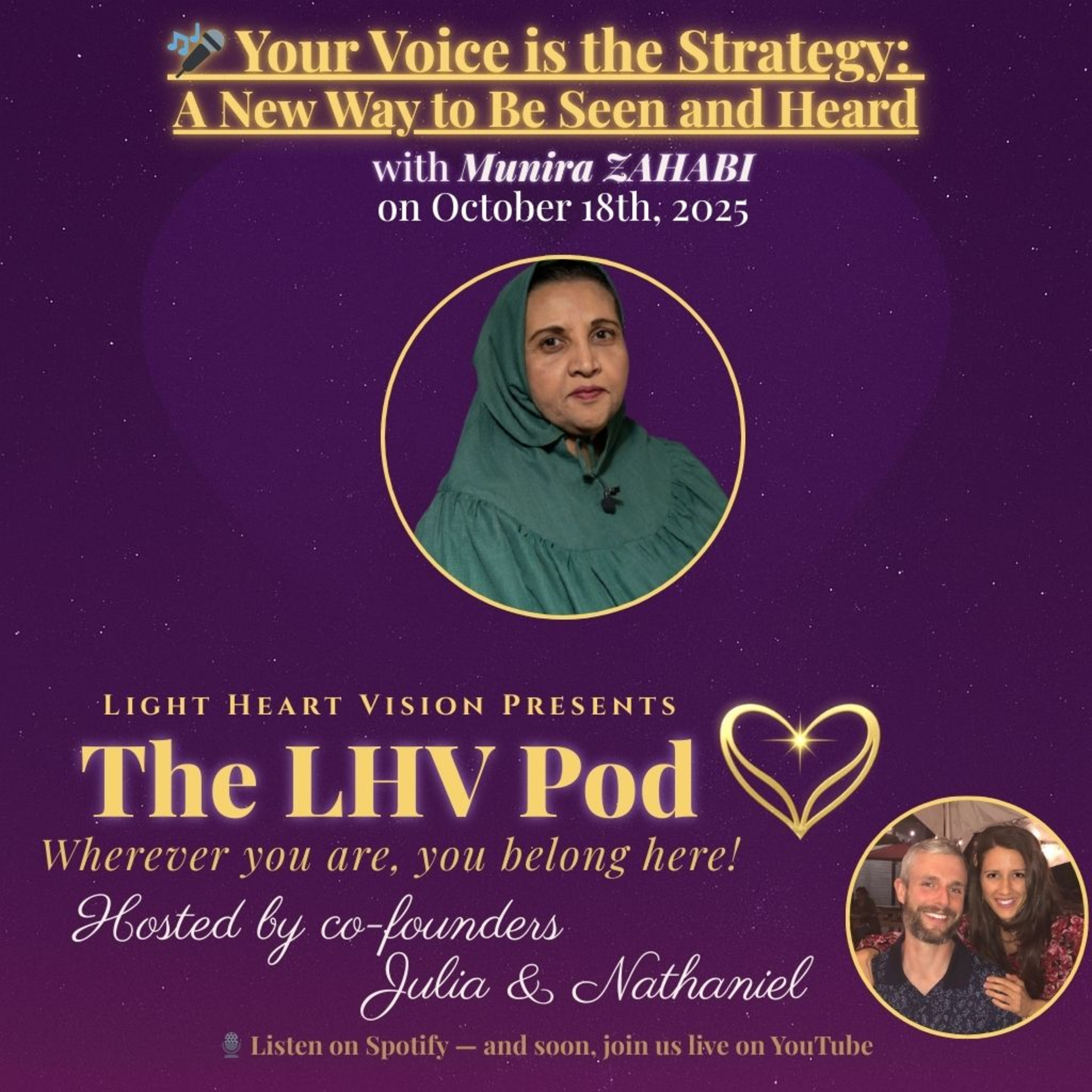 Your Voice Is the Strategy: A New Way to Be Seen and Heard 🌟 with Munira Zahabi episode artwork