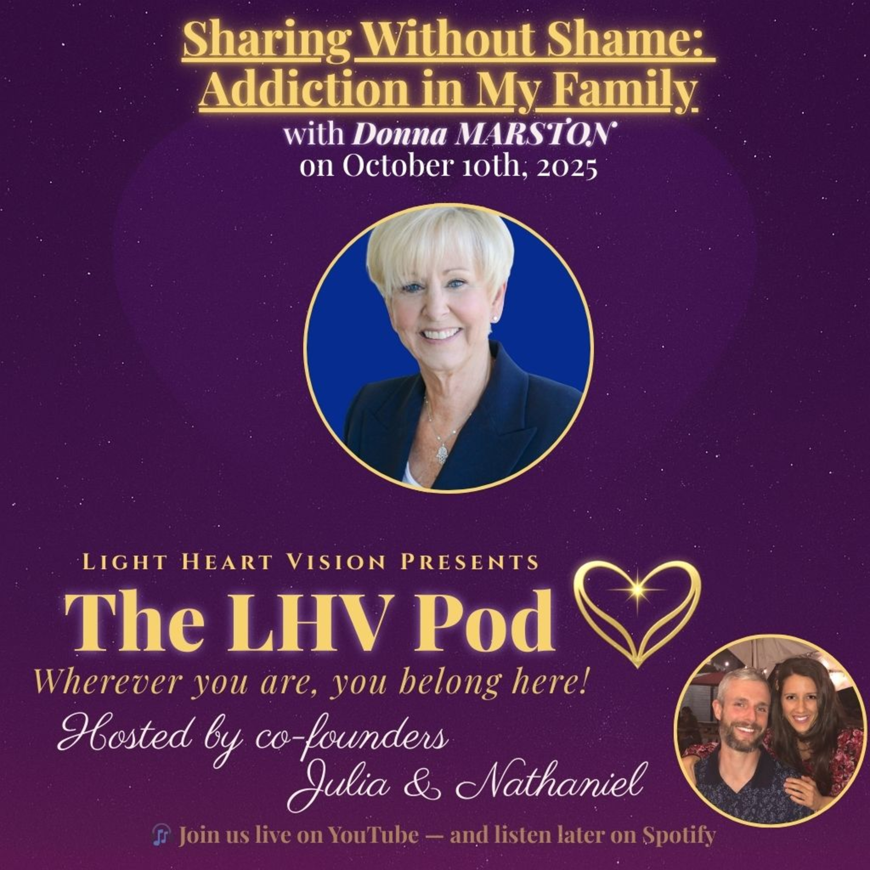 Sharing Without Shame: Addiction in My Family 🌟 with Donna Marston episode artwork