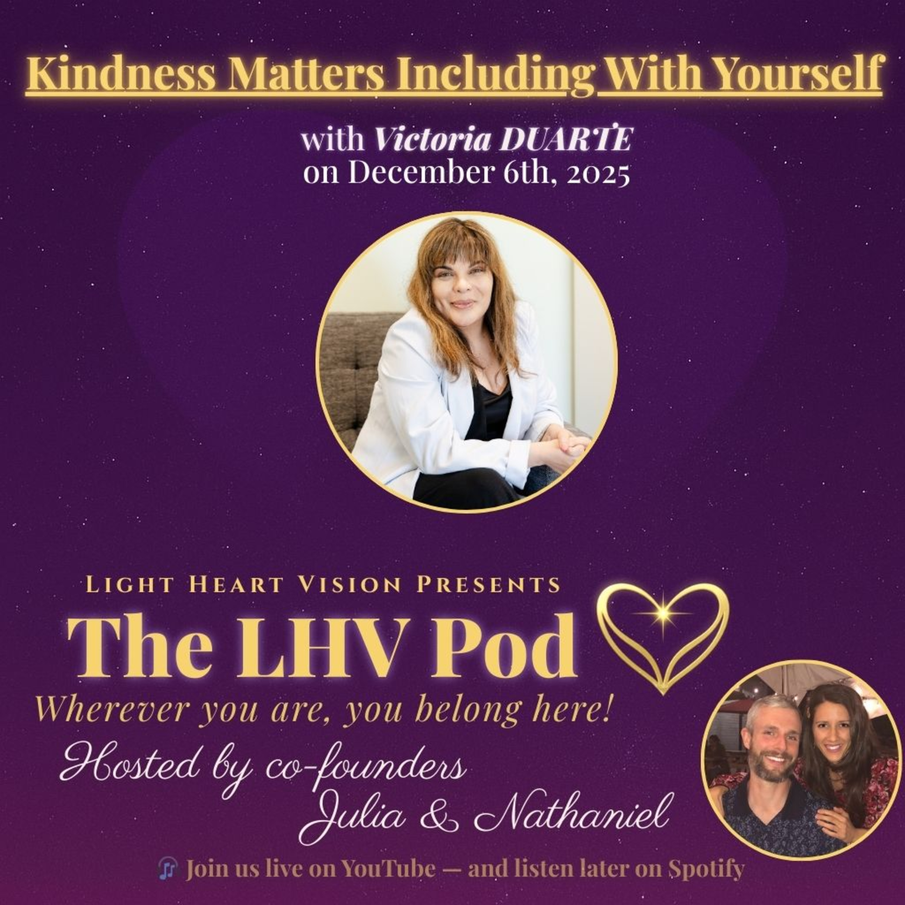 Kindness Matters — Including With Yourself 🌟 with Victoria Duarte episode artwork