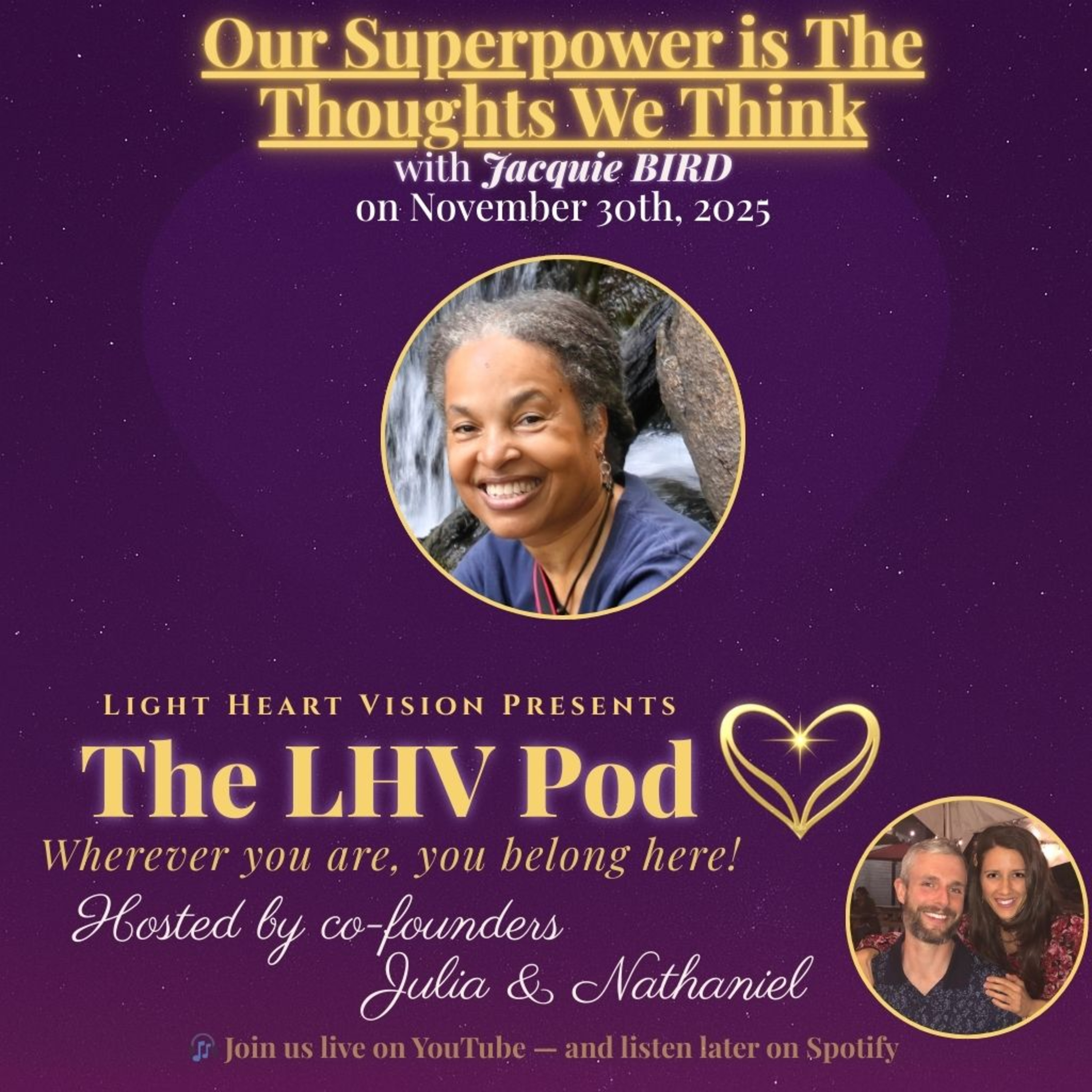 Our Superpower is The Thoughts We Think 🌟 with Jacquie Bird episode artwork