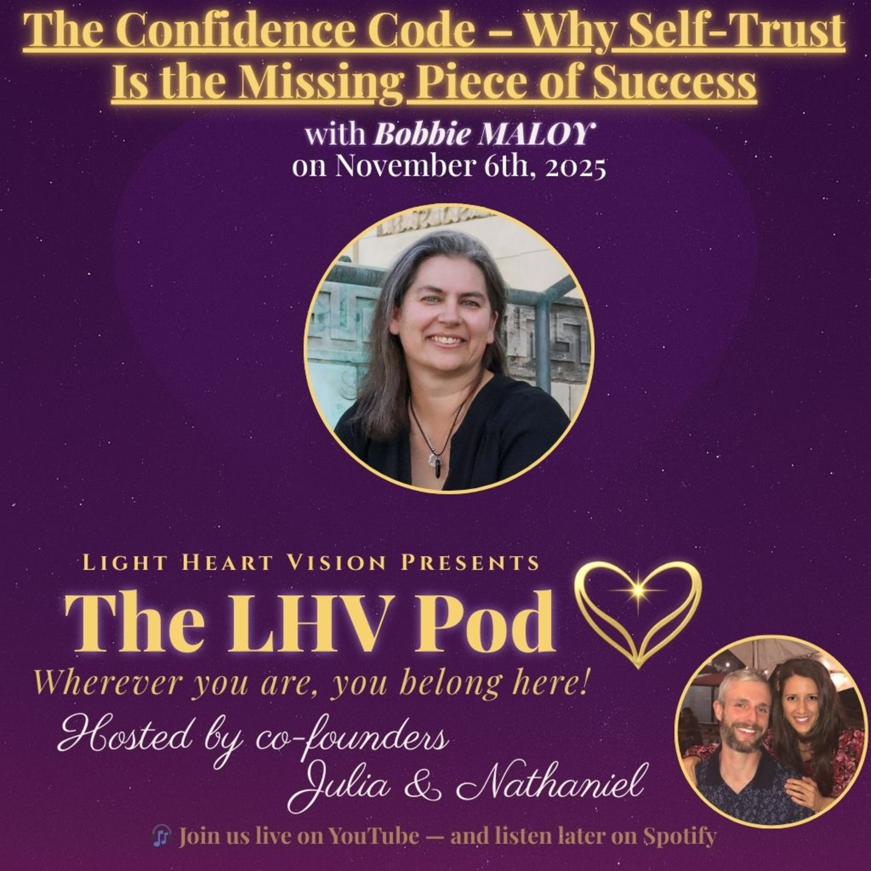 The Confidence Code: Why Self-Trust Is the Missing Piece of Success 🌟 with Bobbie Maloy episode artwork