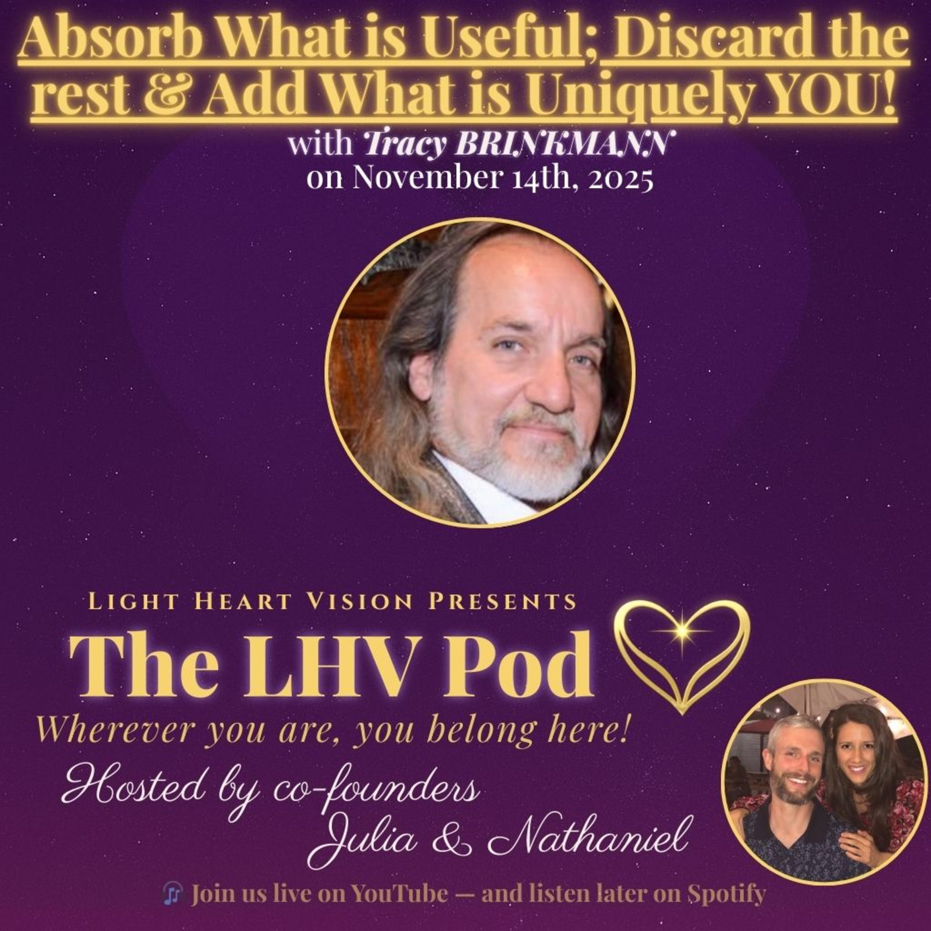 Absorb What is Useful; Discard the rest & Add What is Uniquely YOU! 🌟 with Tracy Brinkmann Absorb What is Useful; Discard the rest & Add What is Uniquely YOU! 🌟 with Tracy Brinkmann