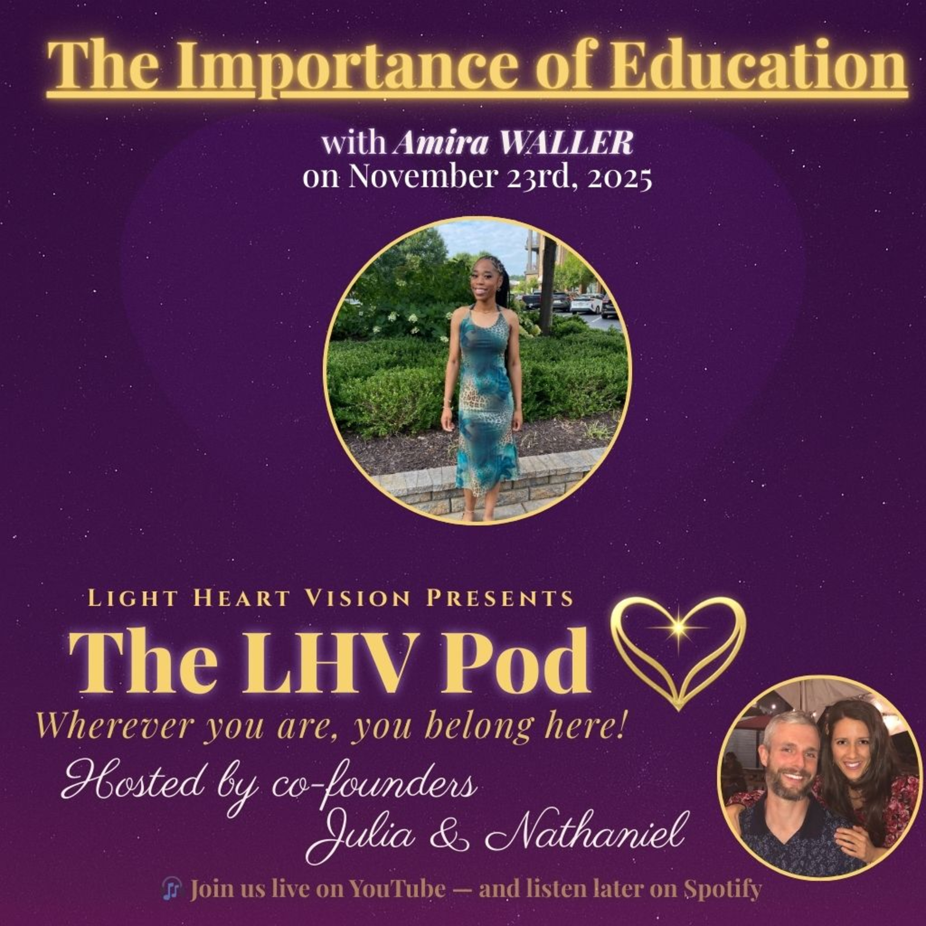 The Importance of Education or How Education Found Me 🌟 with Amira Waller The Importance of Education or How Education Found Me 🌟 with Amira Waller