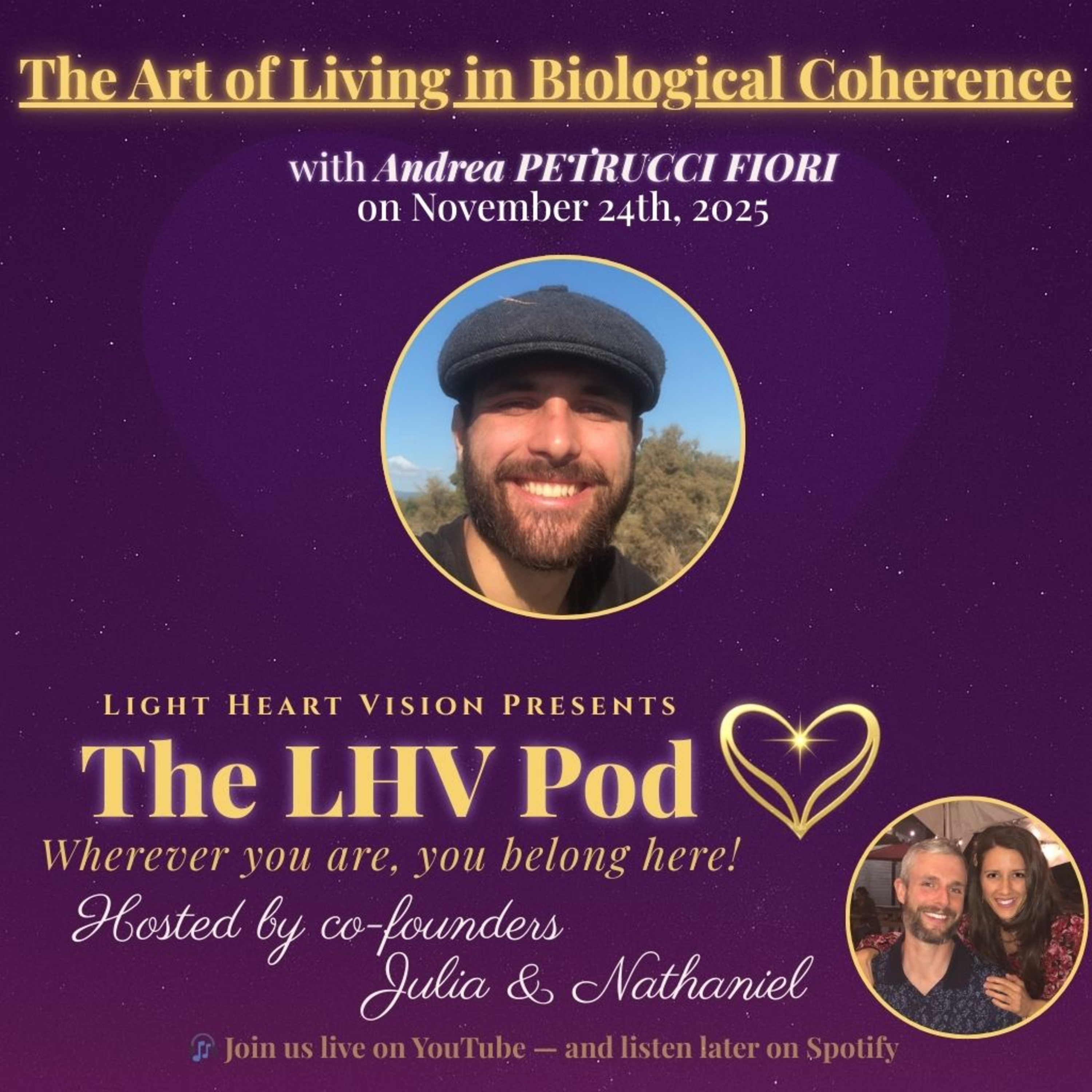The Art of Living in Biological Coherence 🌟 with Andrea Petrucci Fiori The Art of Living in Biological Coherence 🌟 with Andrea Petrucci Fiori