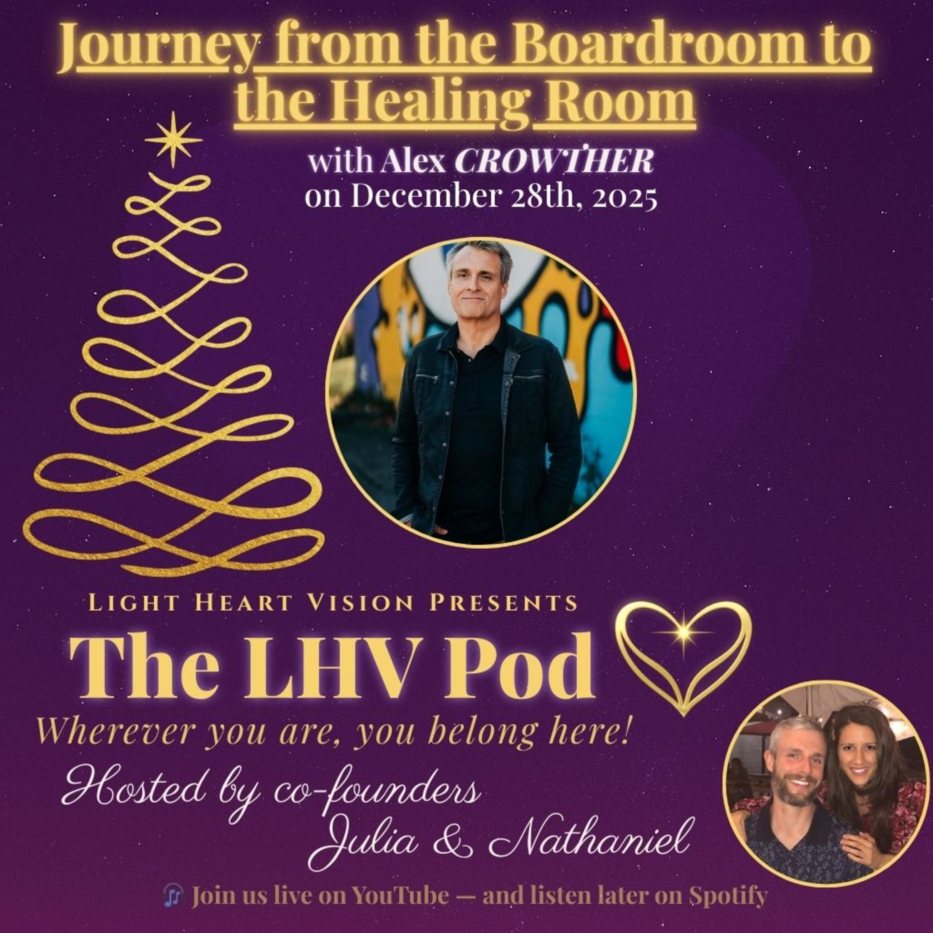 Journey from the Boardroom to the Healing Room 🌟 with Alex Crowther episode artwork