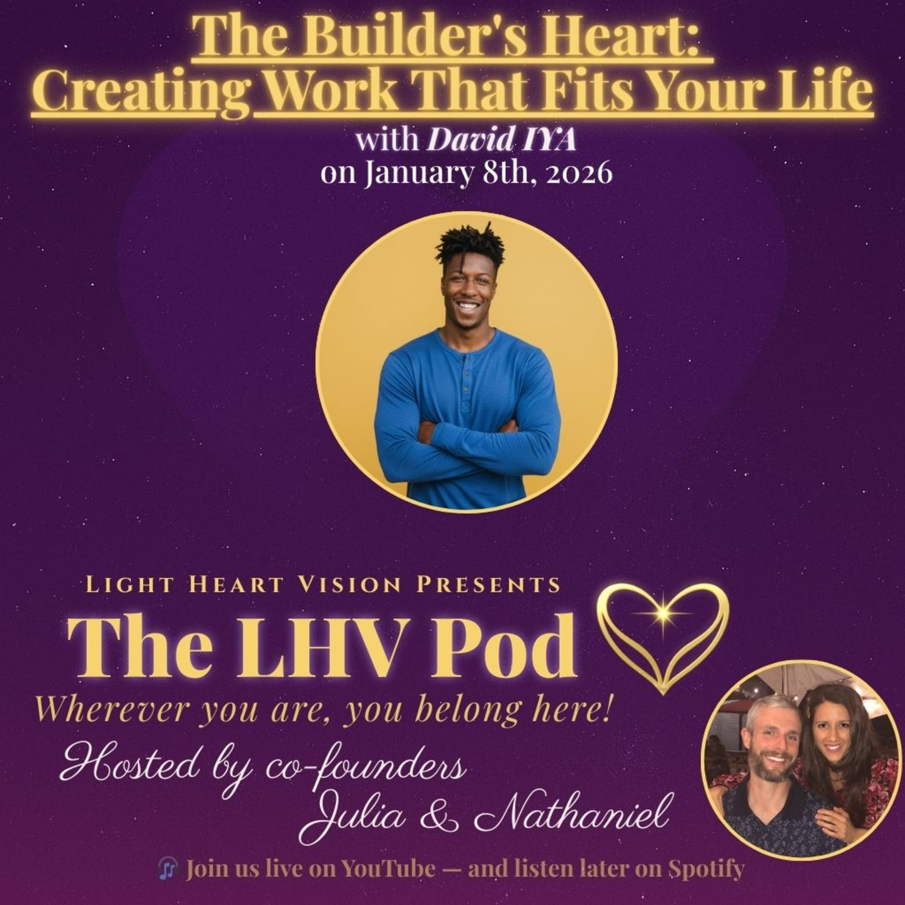 The Builder's Heart: Creating Work That Fits Your Life 🌟 with David Iya episode artwork