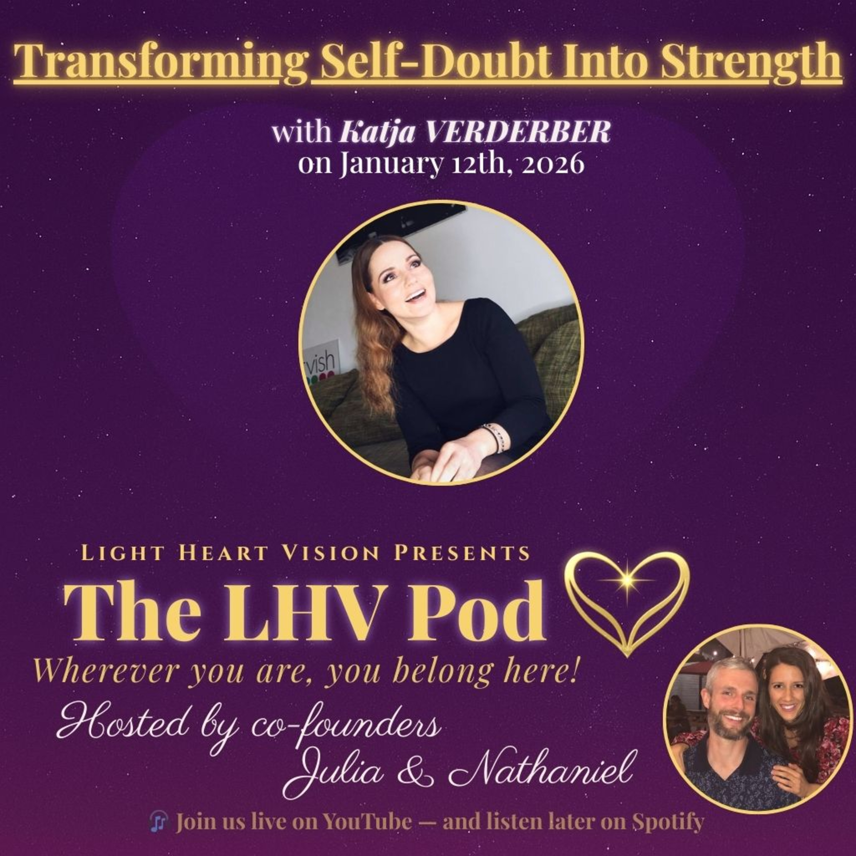 Transforming Self-Doubt Into Strength 🌟 with Katja Verderber episode artwork