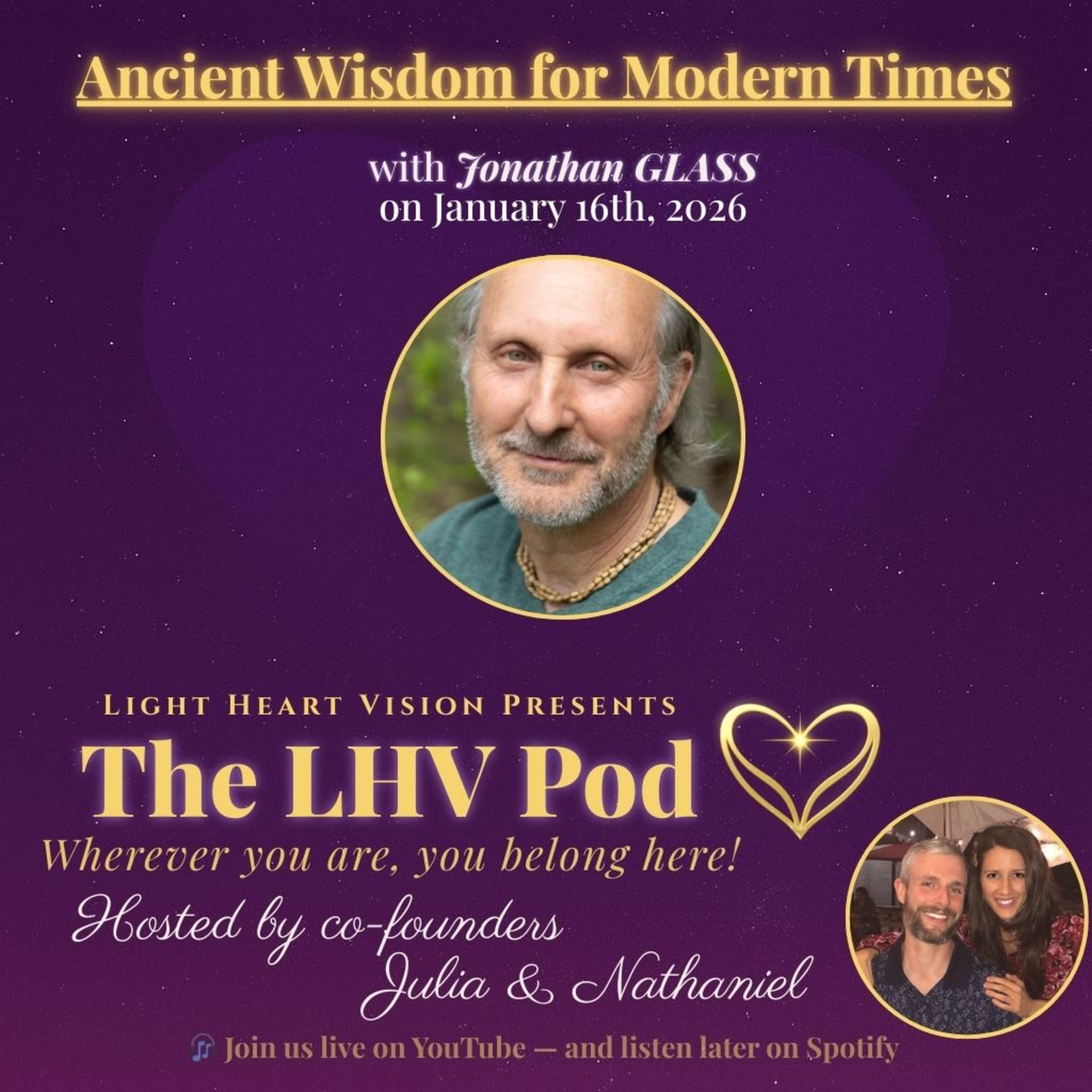 Ancient Wisdom for Modern Times 🌟 with Jonathan Glass episode artwork