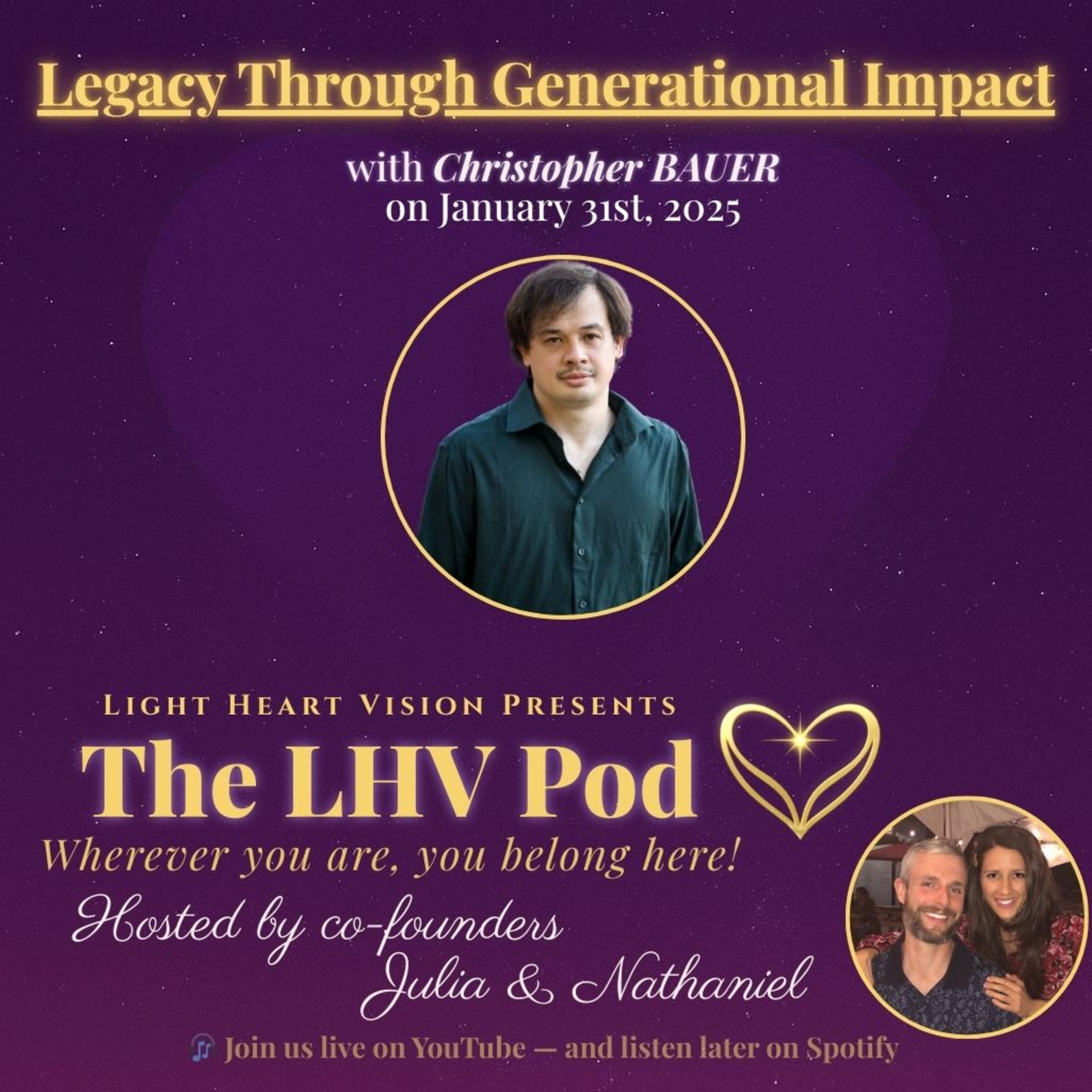 Legacy Through Generational Impact 🌟 with Christopher Bauer episode artwork