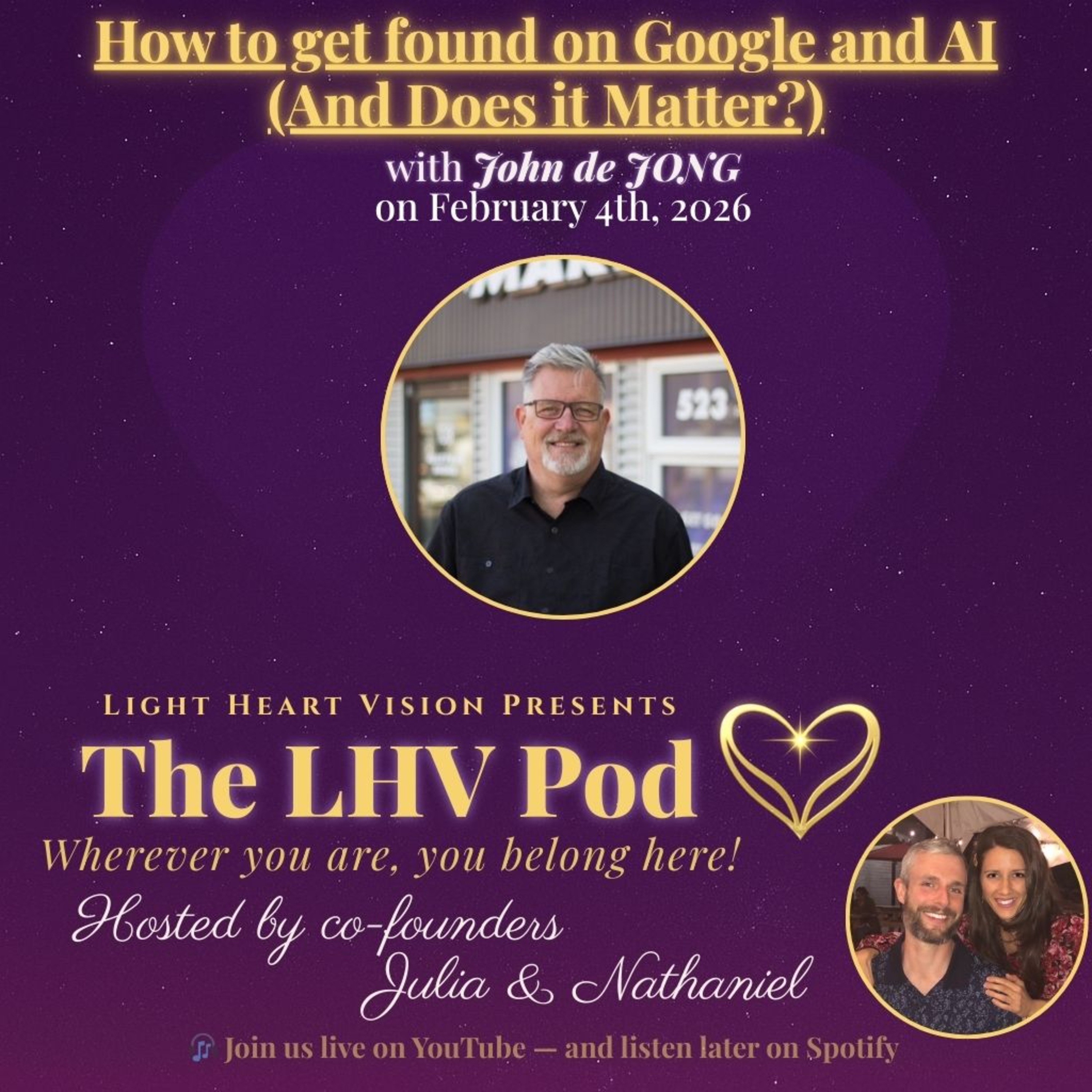 How to get found on Google and AI (And Does it Matter?) 🌟 with John De Jong episode artwork