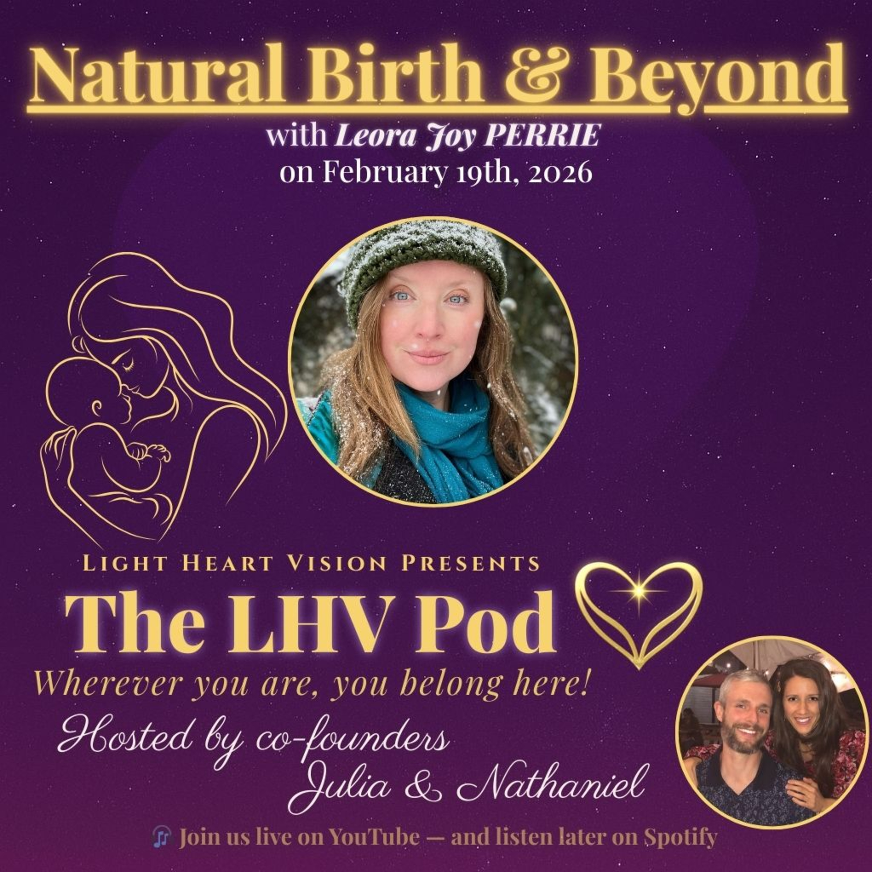 Natural Birth and Beyond 🌟 with Leora Joy Perrie episode artwork