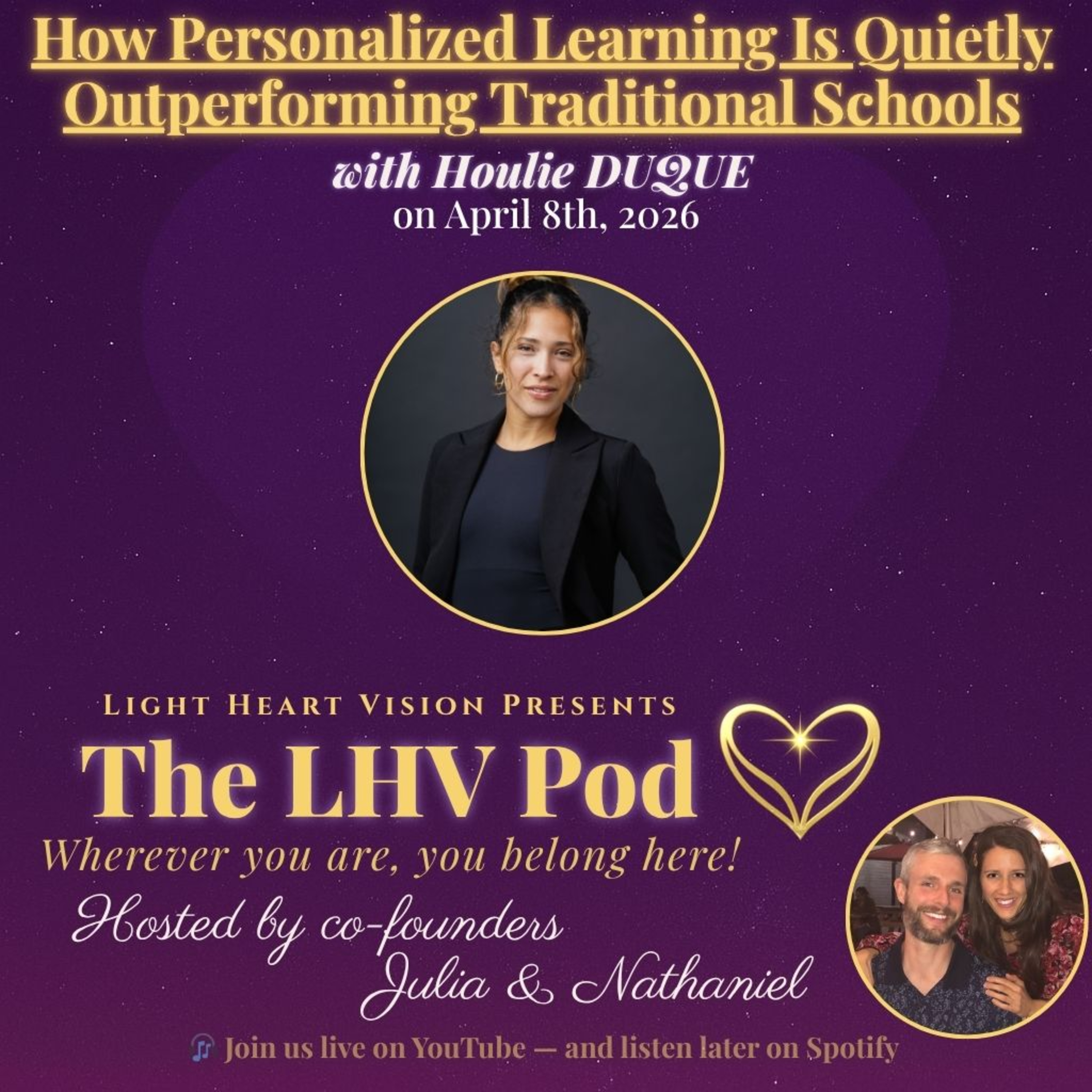 How Personalized Learning Is Quietly Outperforming Traditional Schools 🌟 with Houlie Duque episode artwork