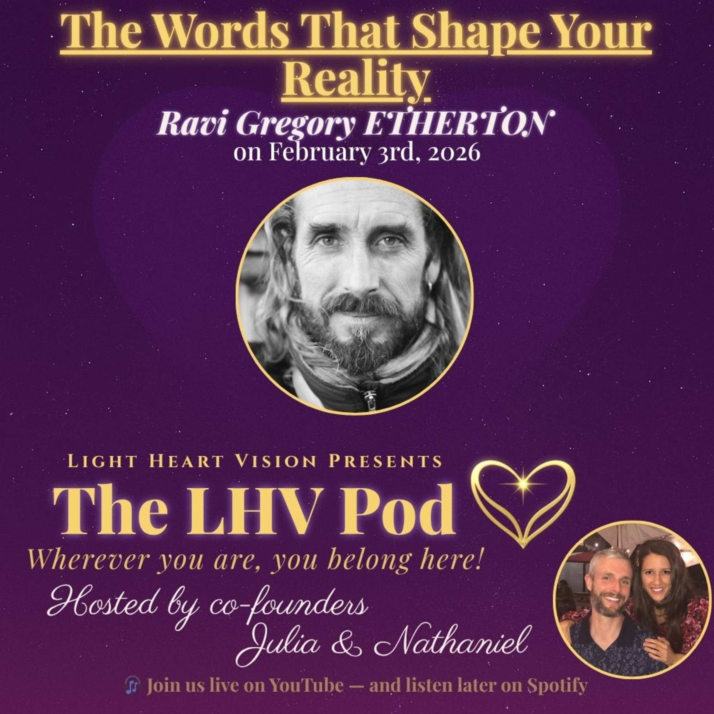 The Words That Shape Your Reality 🌟 with Ravi Gregory Etherton episode artwork