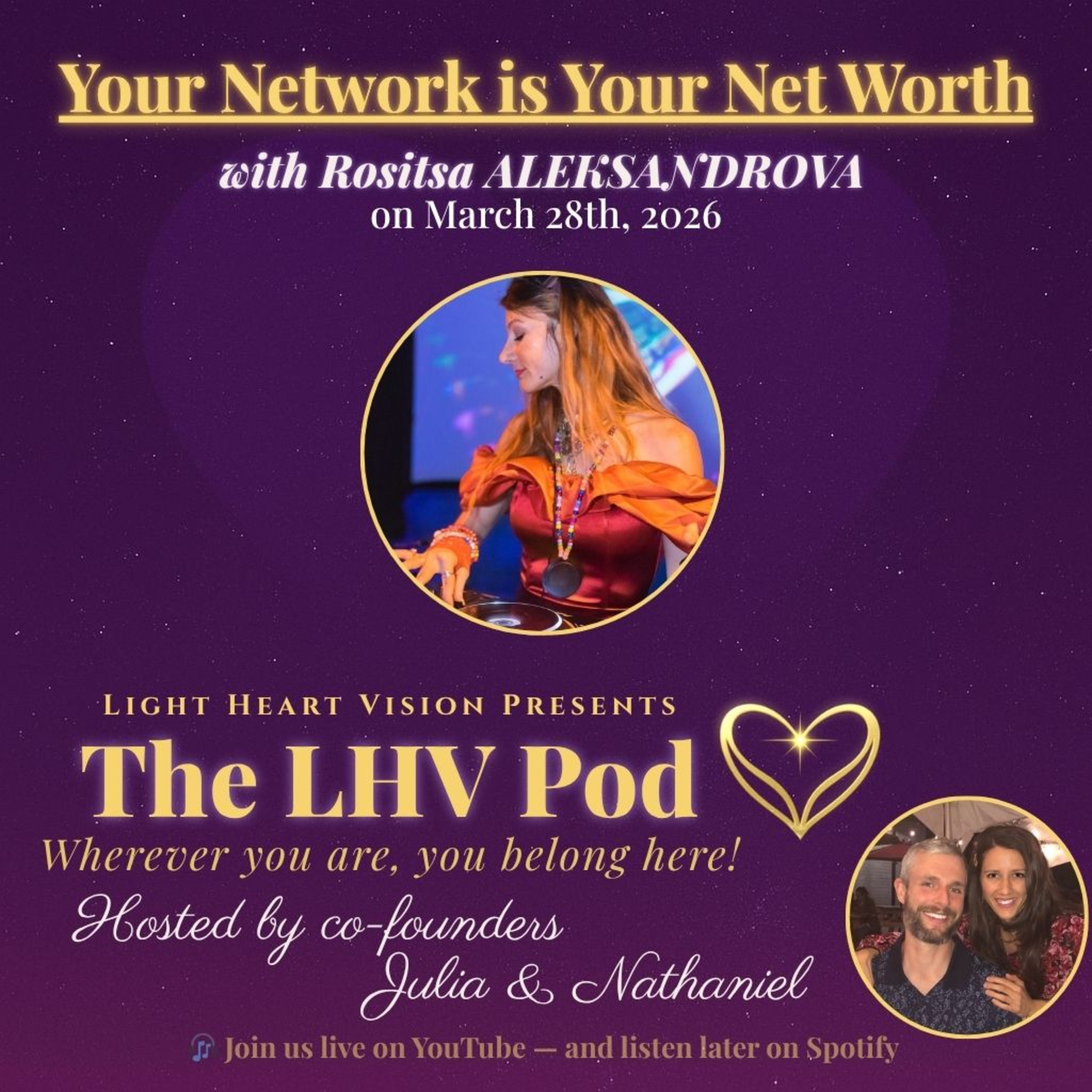 Your Network is Your Net Worth 🌟 with Rositsa Aleksandrova episode artwork