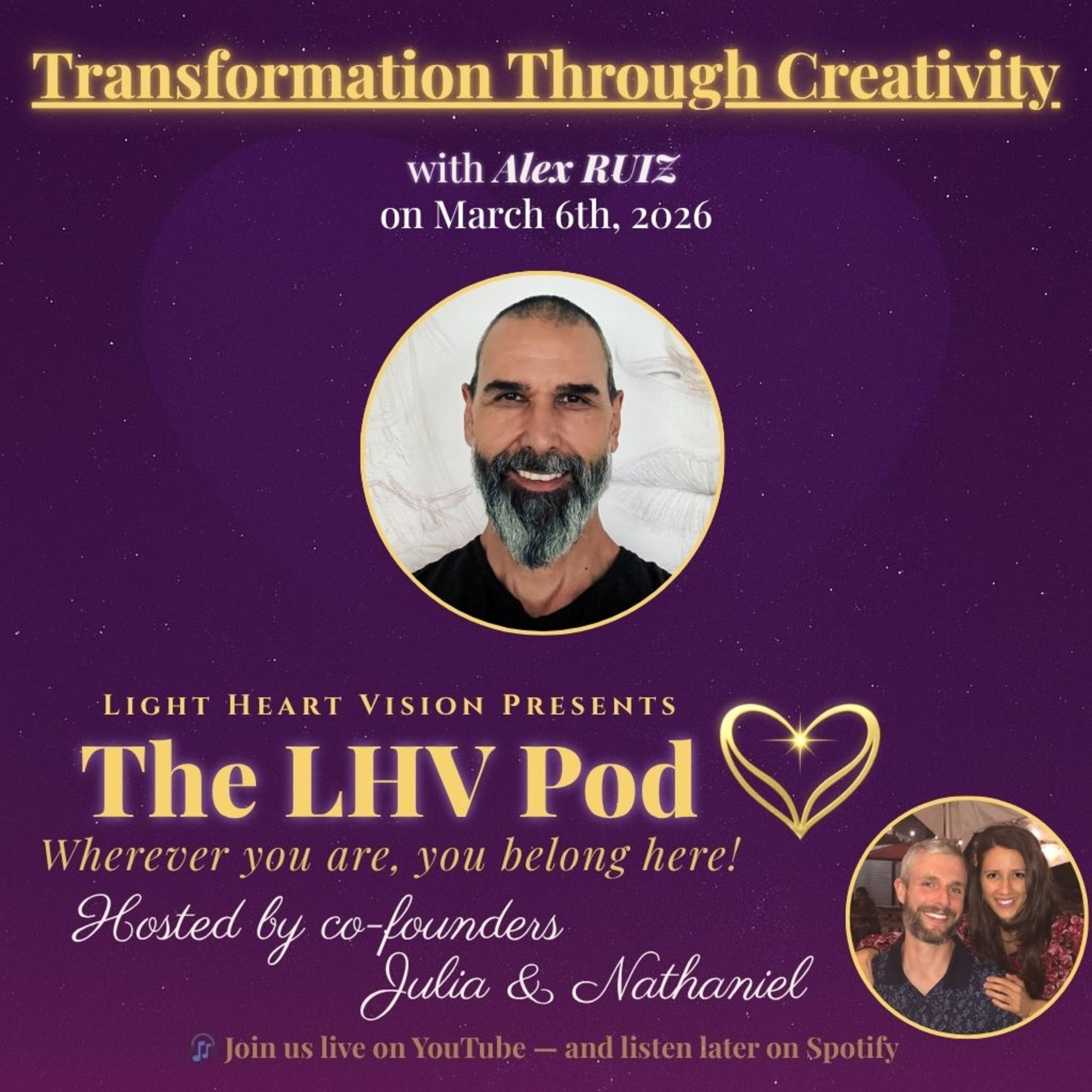 Transformation Through Creativity 🌟 with Alex Ruiz episode artwork