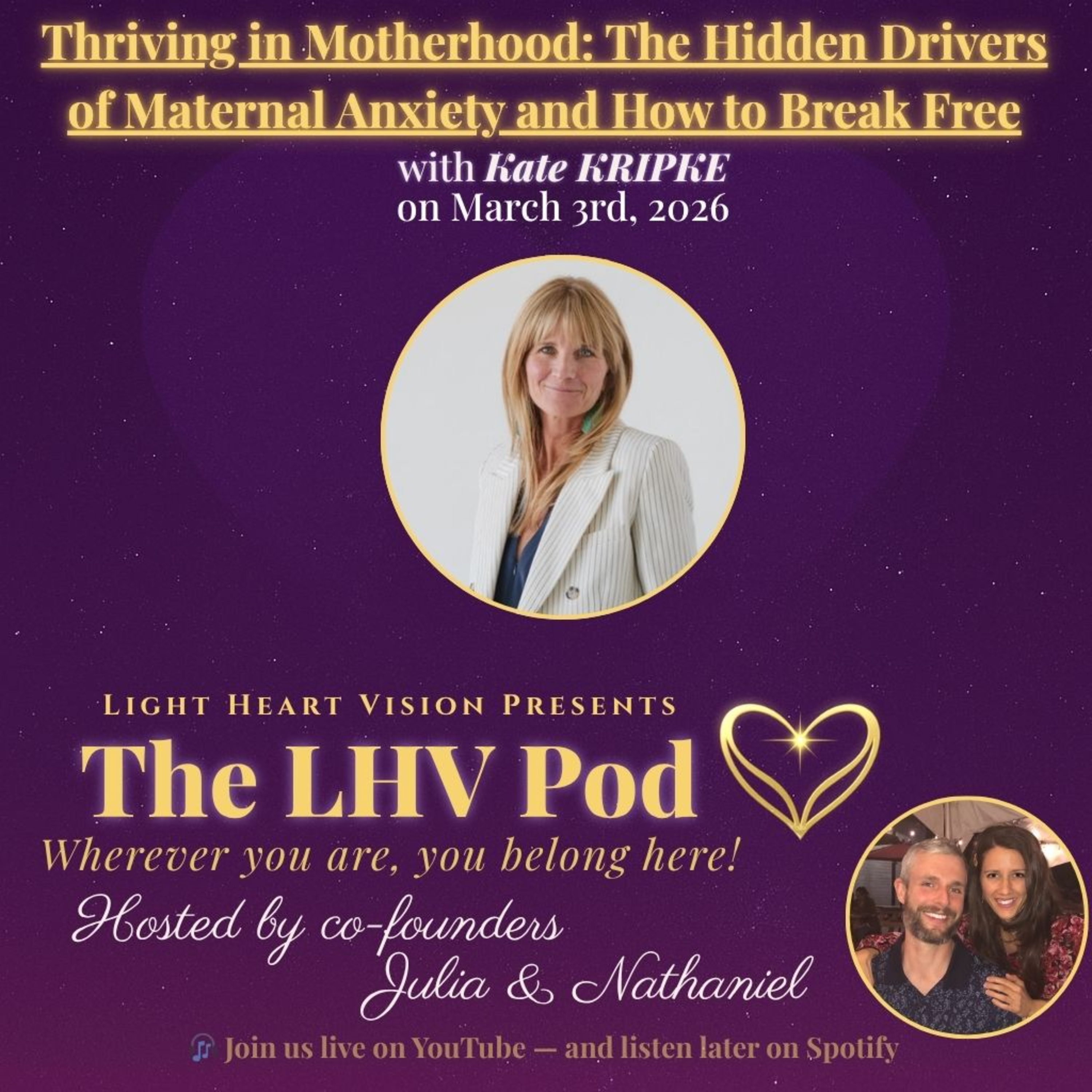 Thriving in Motherhood 🌟 with Kate Kripke episode artwork