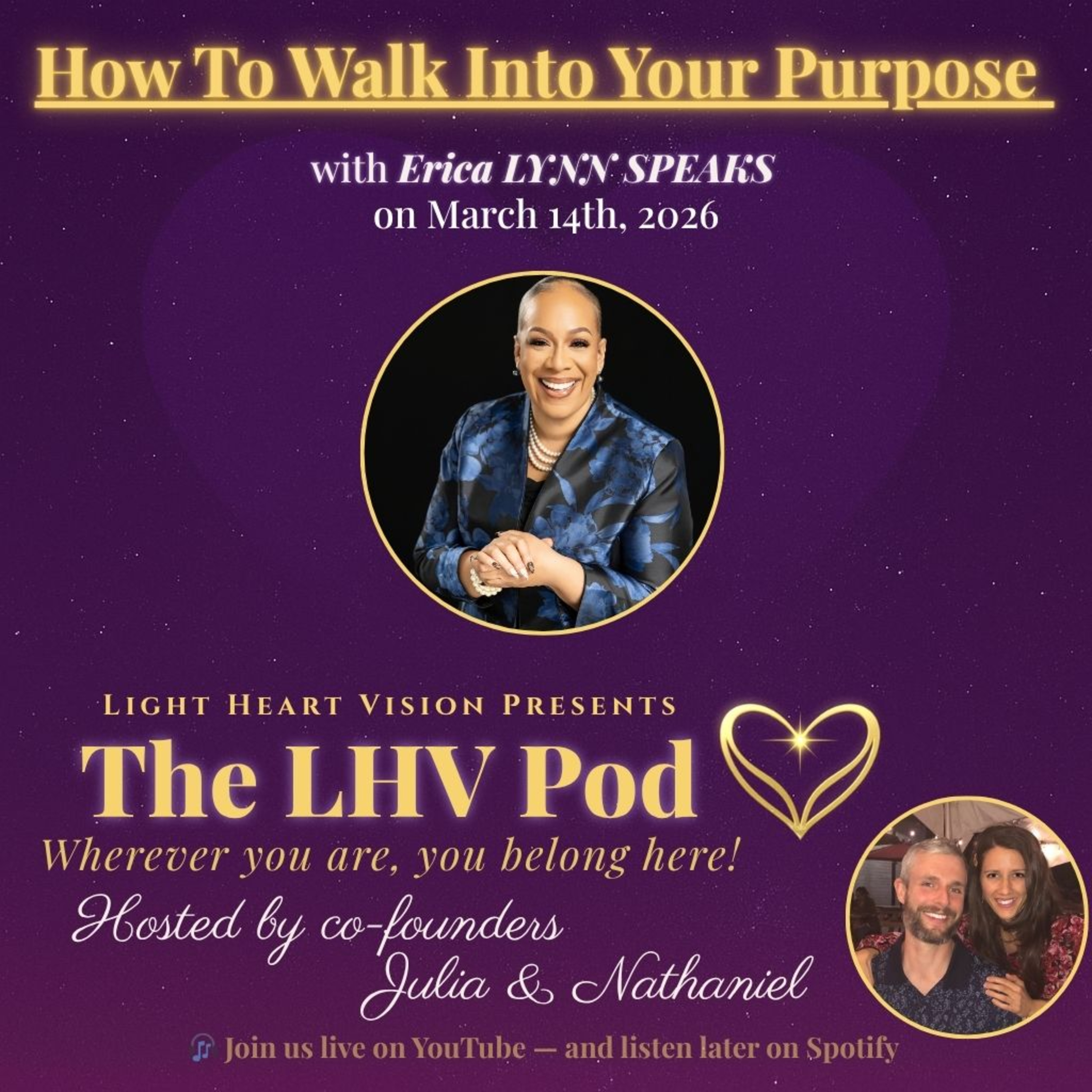 Discovering Your Purpose 🌟 with Erica Lynn Speaks episode artwork