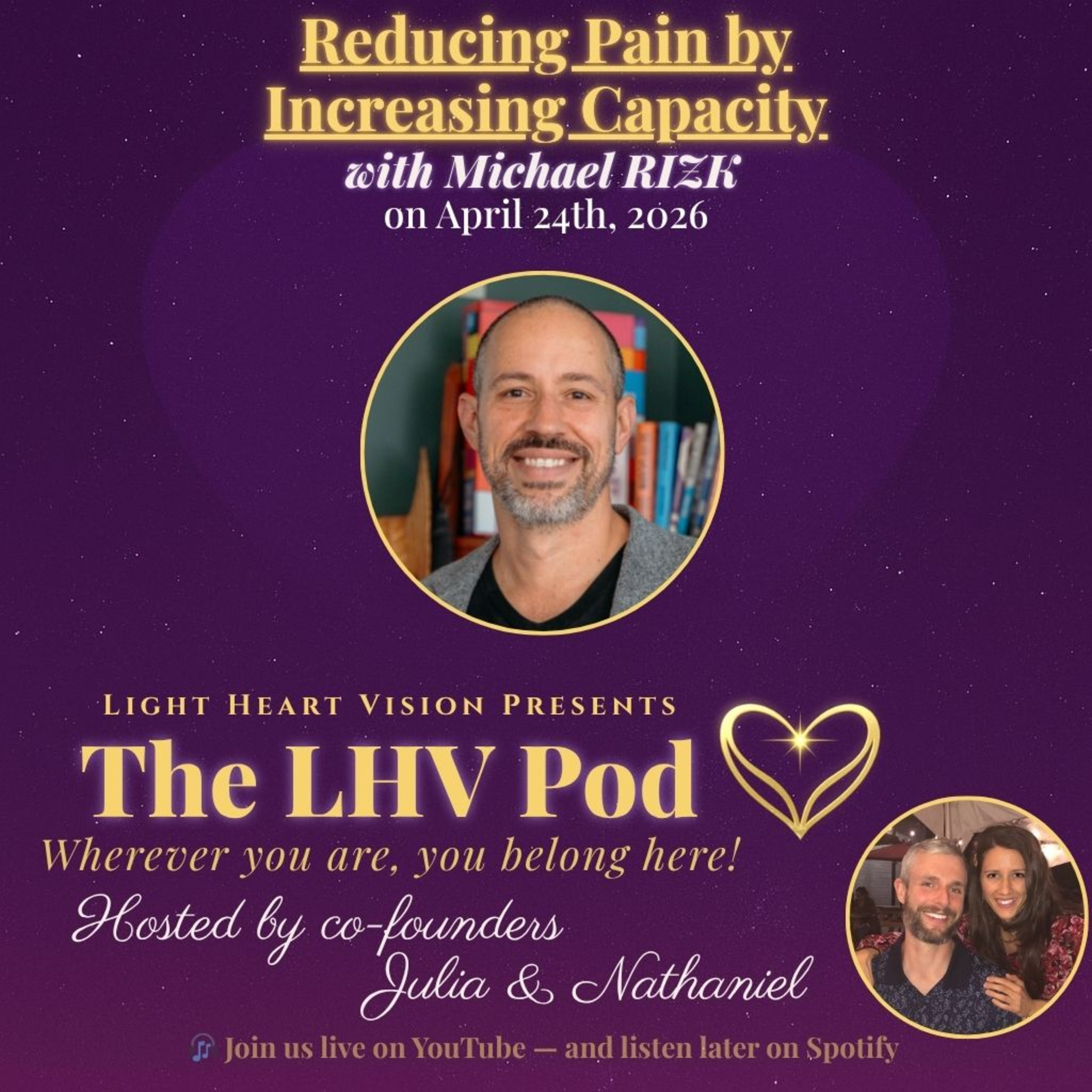 Reducing Pain By Increasing Capacity 🌟 with Michael Rizk episode artwork