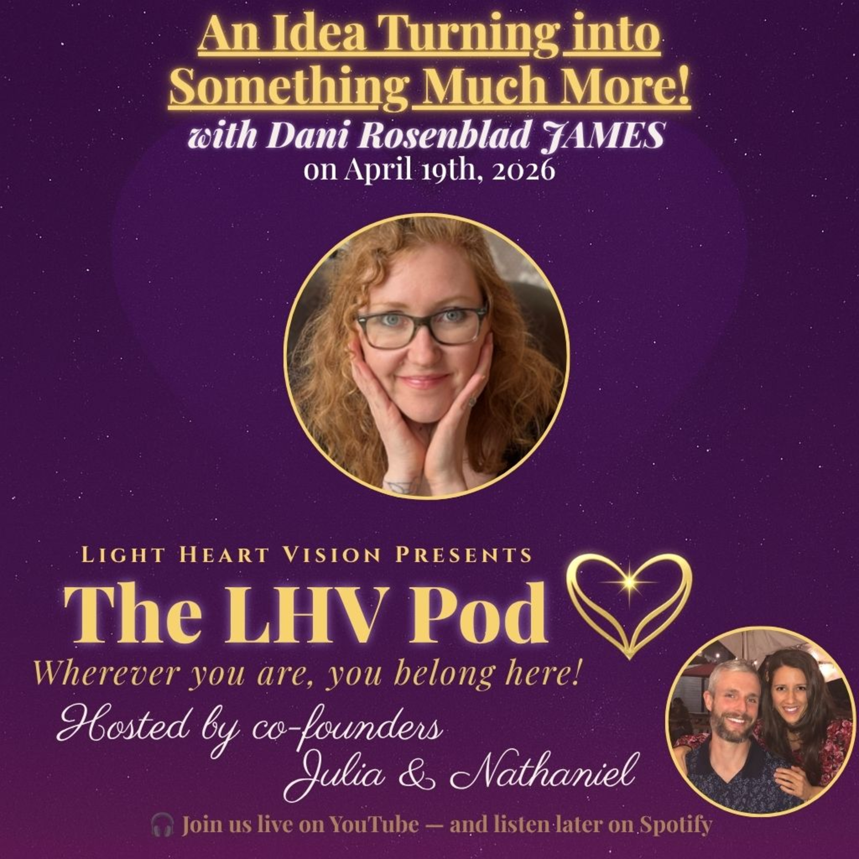 An Idea Turning into Something Much More! 🌟 with Dani Rosenblad James episode artwork