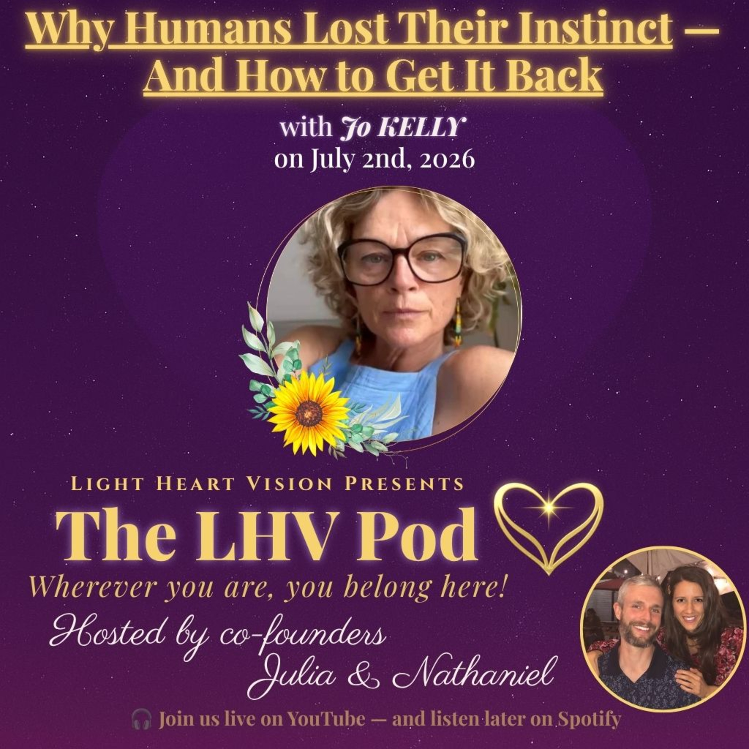 Why Humans Lost Their Instinct — And How to Get It Back with Jo Kelly episode artwork