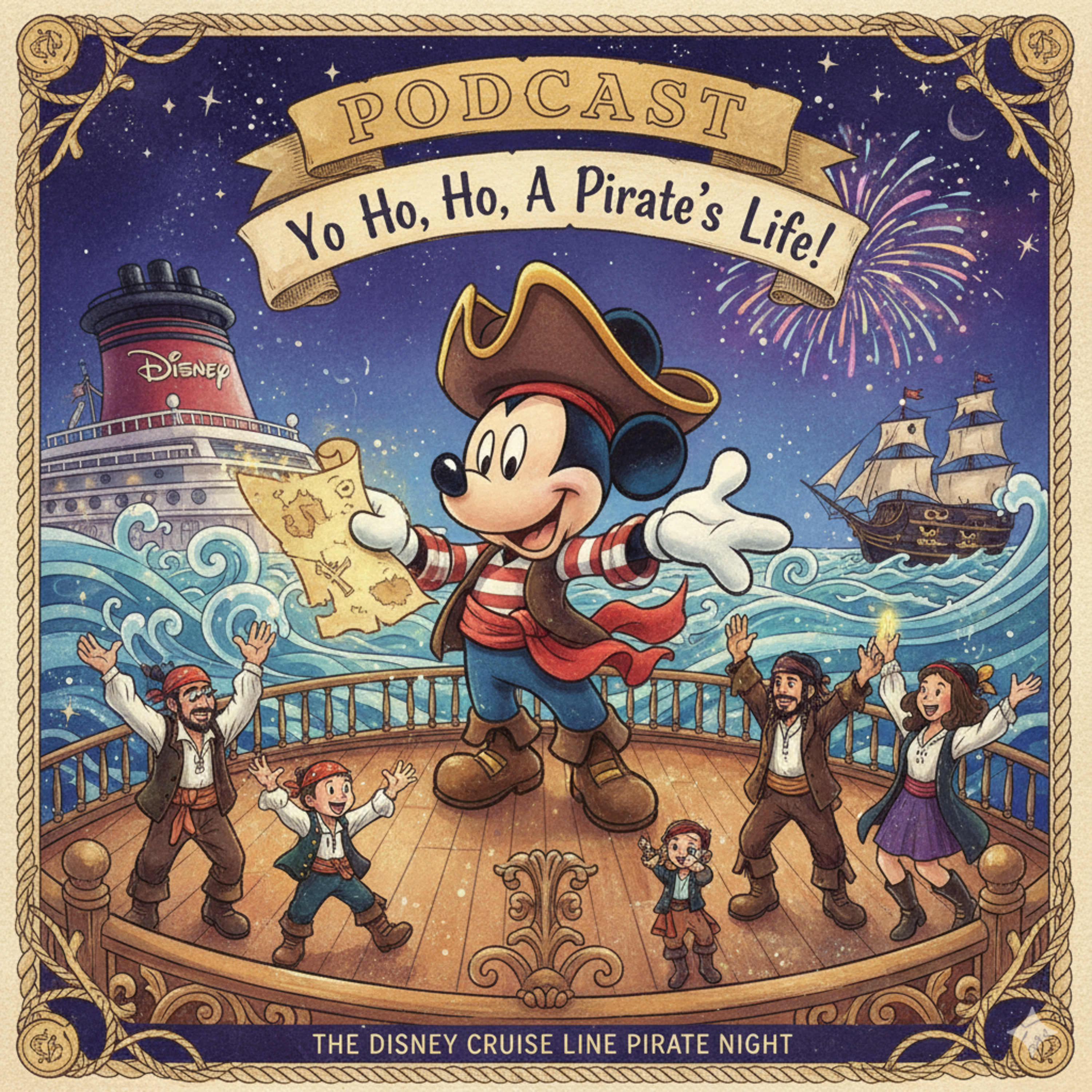 The Ultimate Guide to Pirate Night: A Disney Cruise Line Deep Dive episode artwork