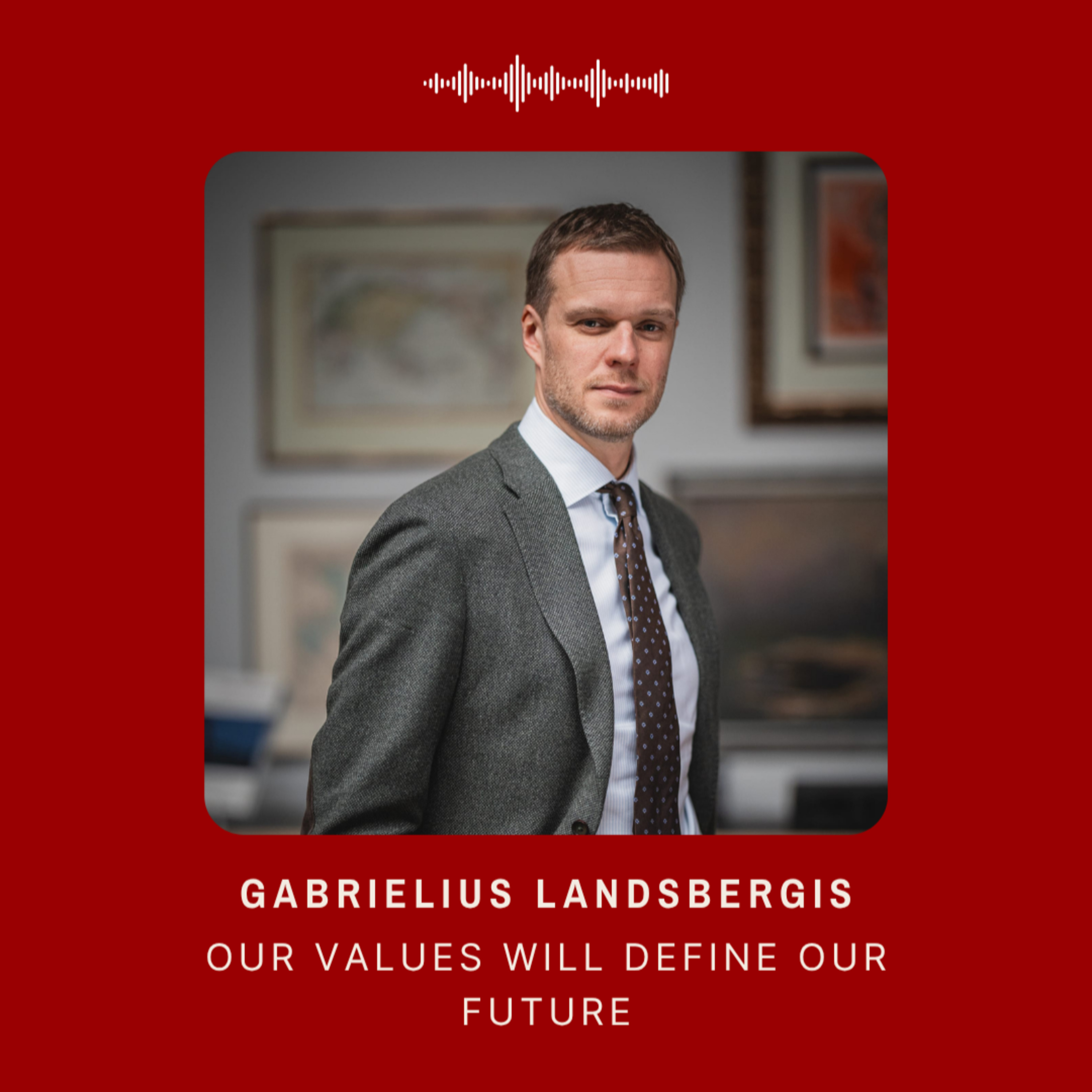 WOWcast: Gabrielius Landsbergis episode artwork