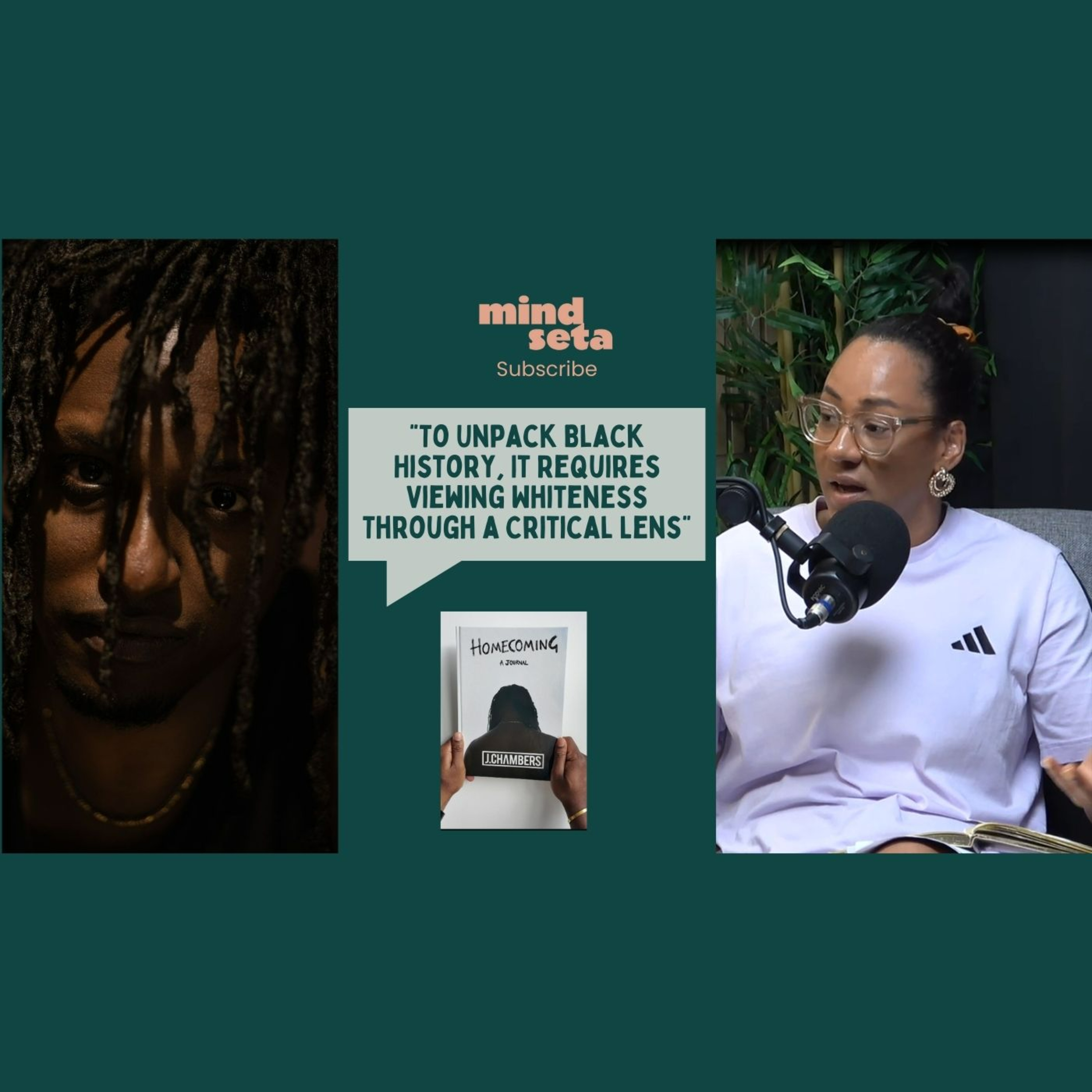 Unpacking Black History Month with J. Chambers – Dub Poet, Author, Artist episode artwork