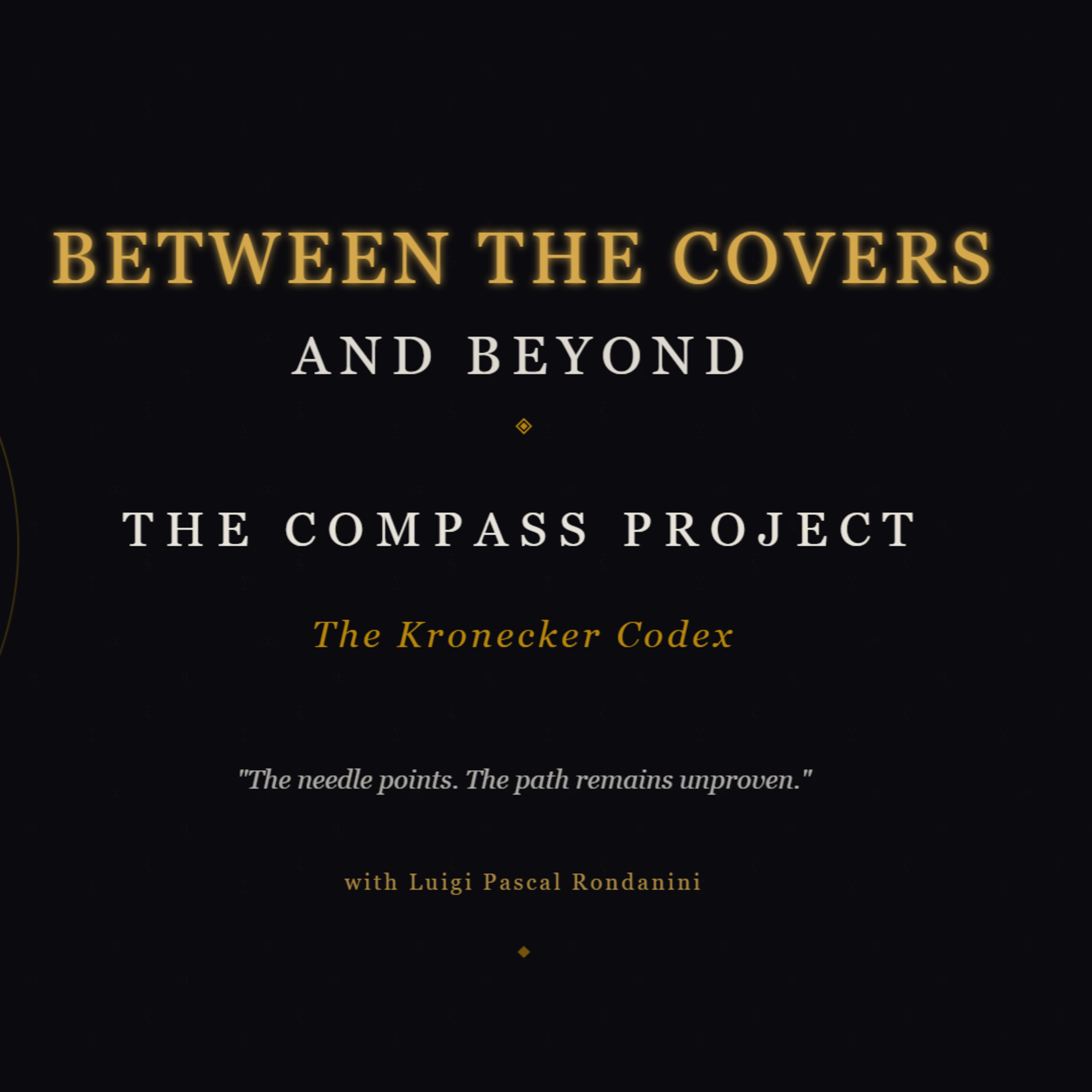 There are letters hidden throughout the site. Correspondence between Kronecker family members, tucked into corners, waiting to be found. episode artwork