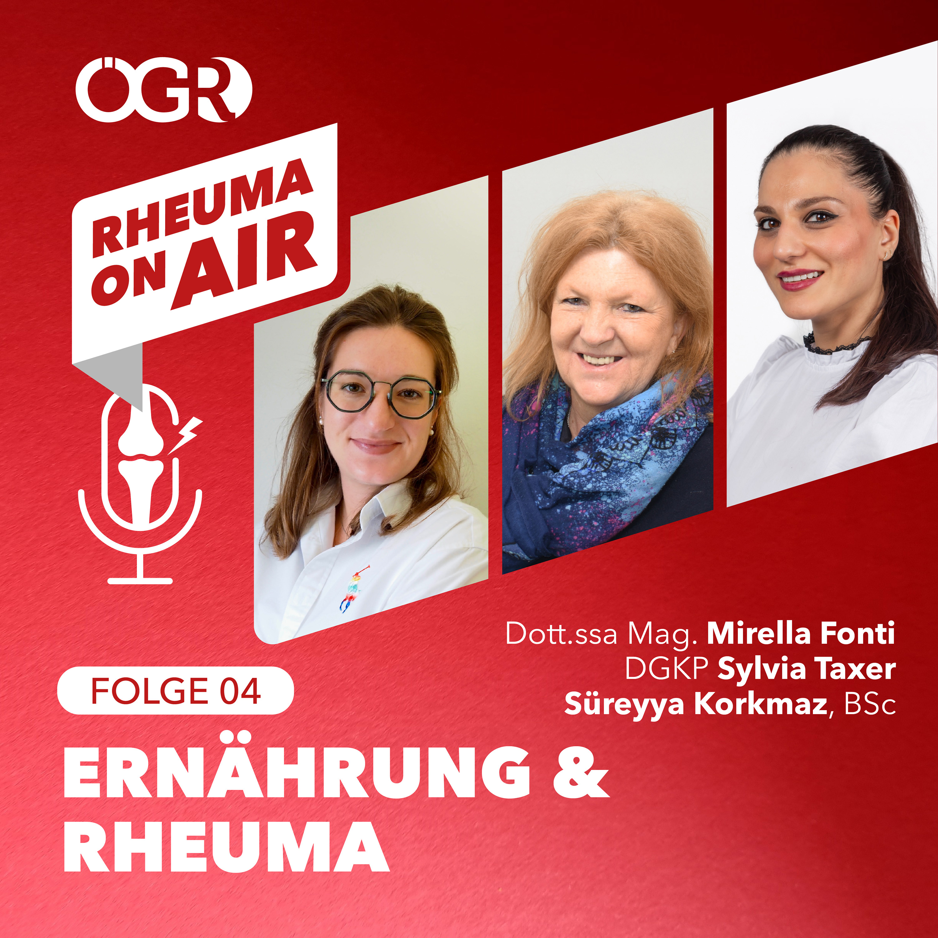Ernährung und Rheuma I mit dr. Mirella Fonti, Sylvia Taxer, Süreyya Korkmaz, Folge 4 episode artwork