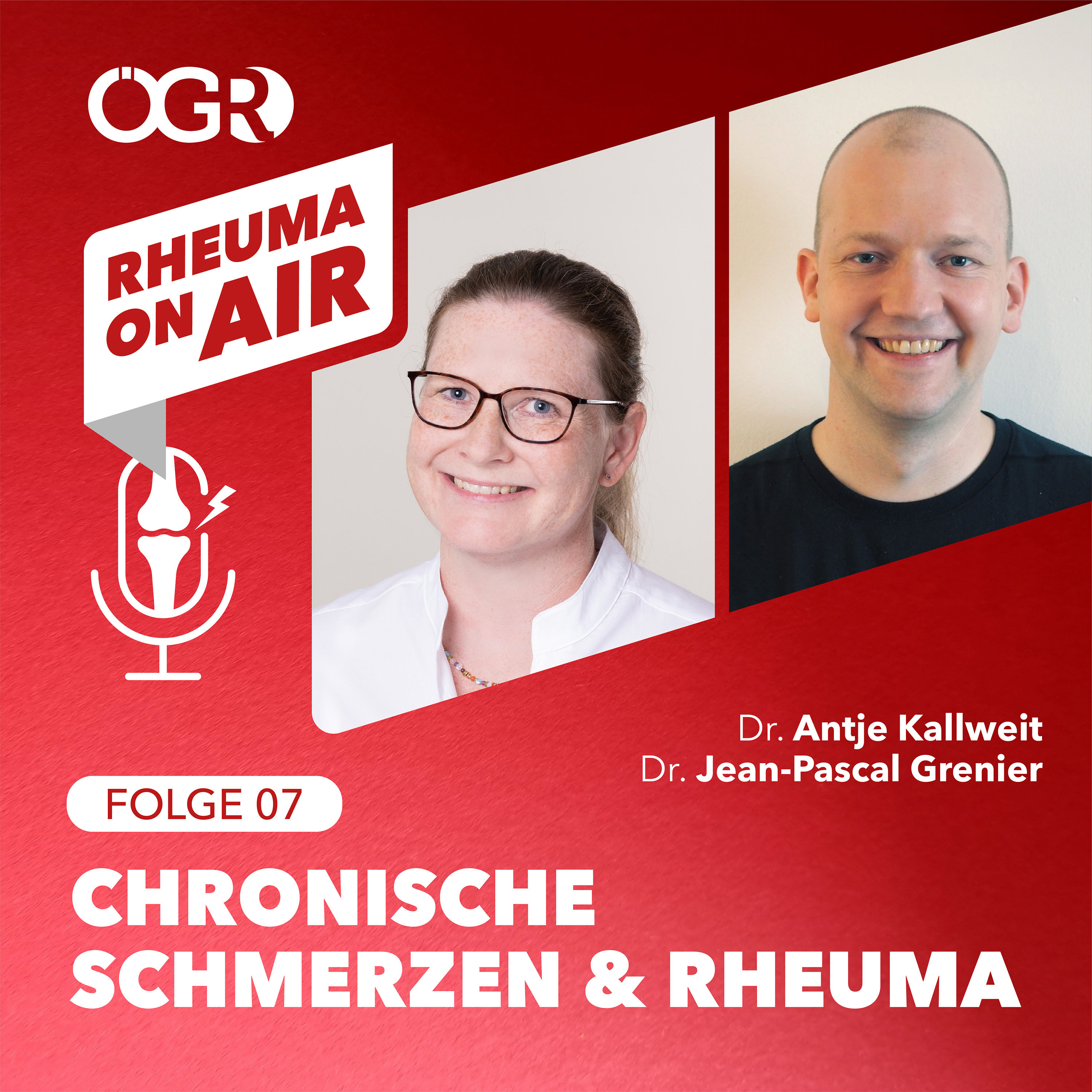Schmerz und Rheuma I Dr. Jean-Pascal Grenier & Dr. Antje Kallweit  episode artwork