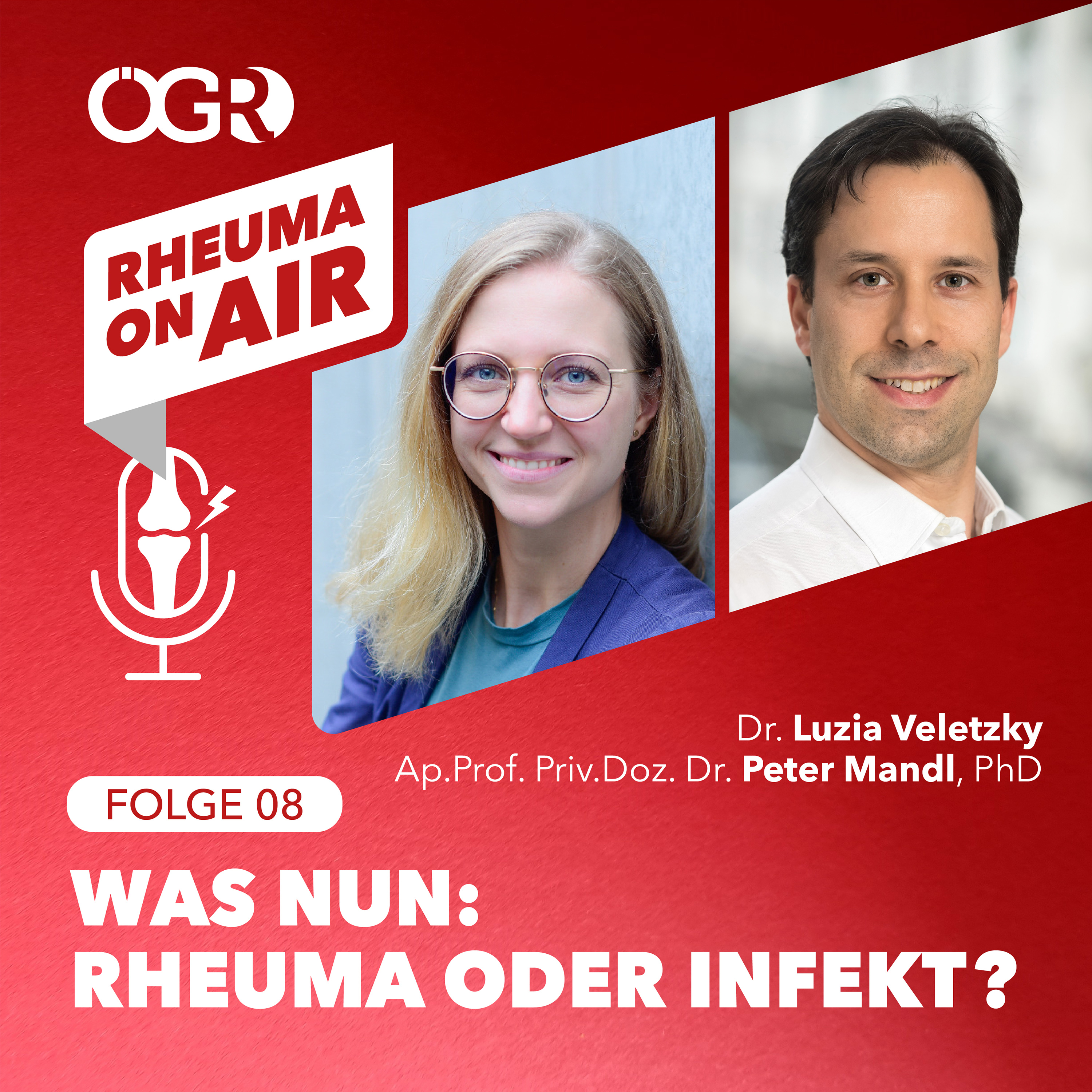 Infektiologie und Rheuma I Ap. Prof. Priv. Doz. Dr. Peter Mandl, PhD & Dr. Luzia Veletzky, PhD, DTM episode artwork