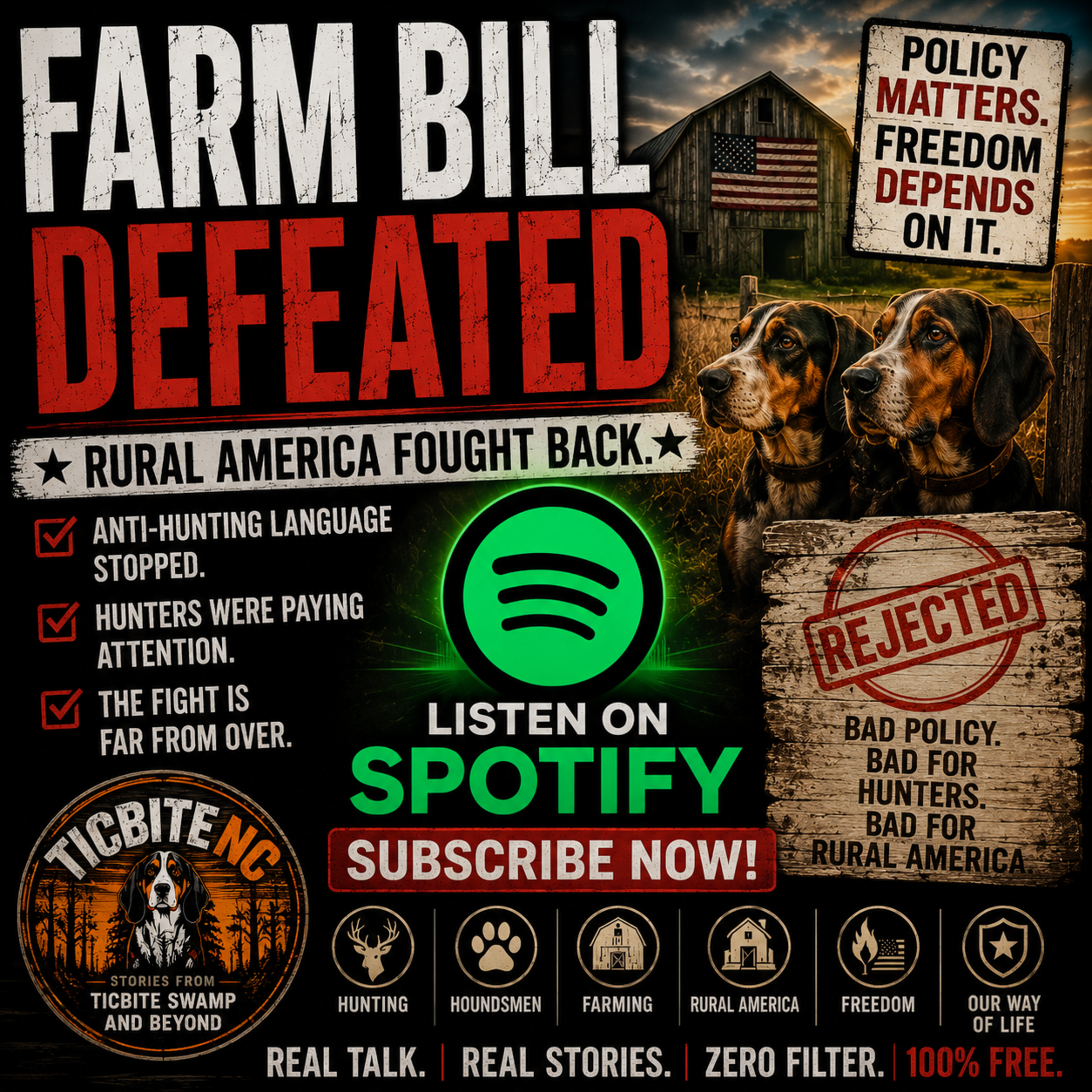 The Farm Bill Failed — Now What?