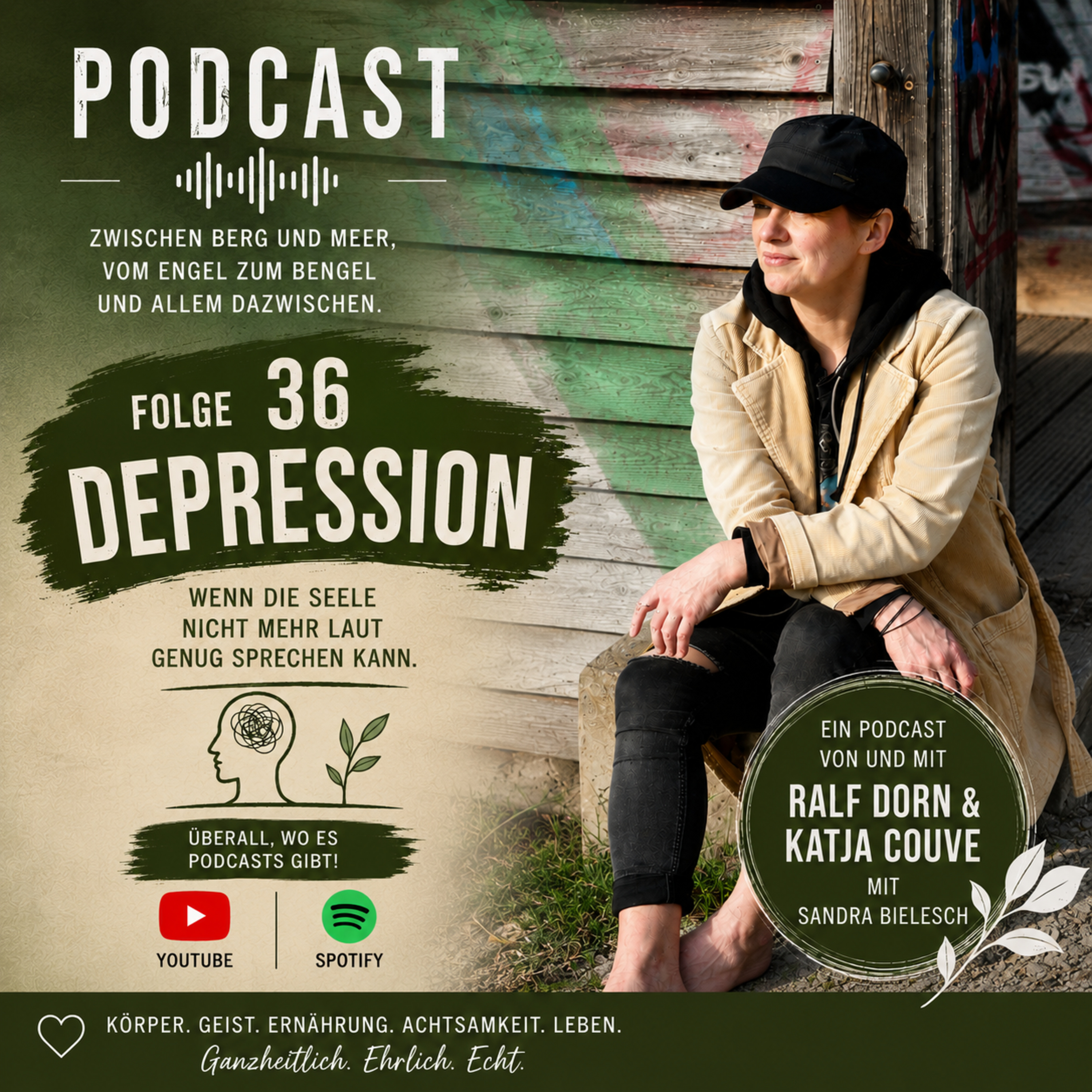36 – Depression. Wenn die Seele nicht mehr laut genug sprechen kann. episode artwork