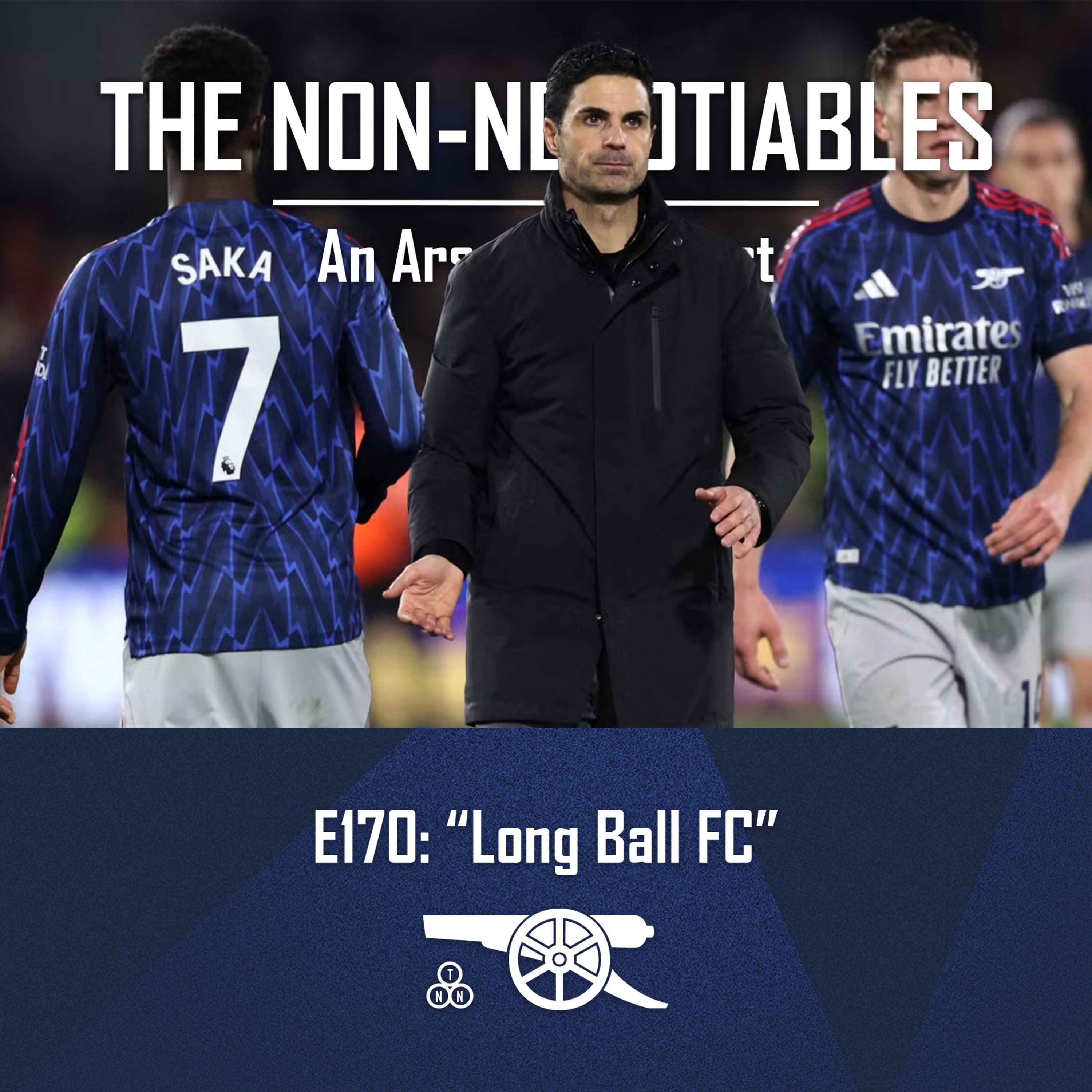 E170: "Long Ball FC - Brentford 1–1 Arsenal: Identity Questions, Injury Worries and a Title Race Warning" episode artwork