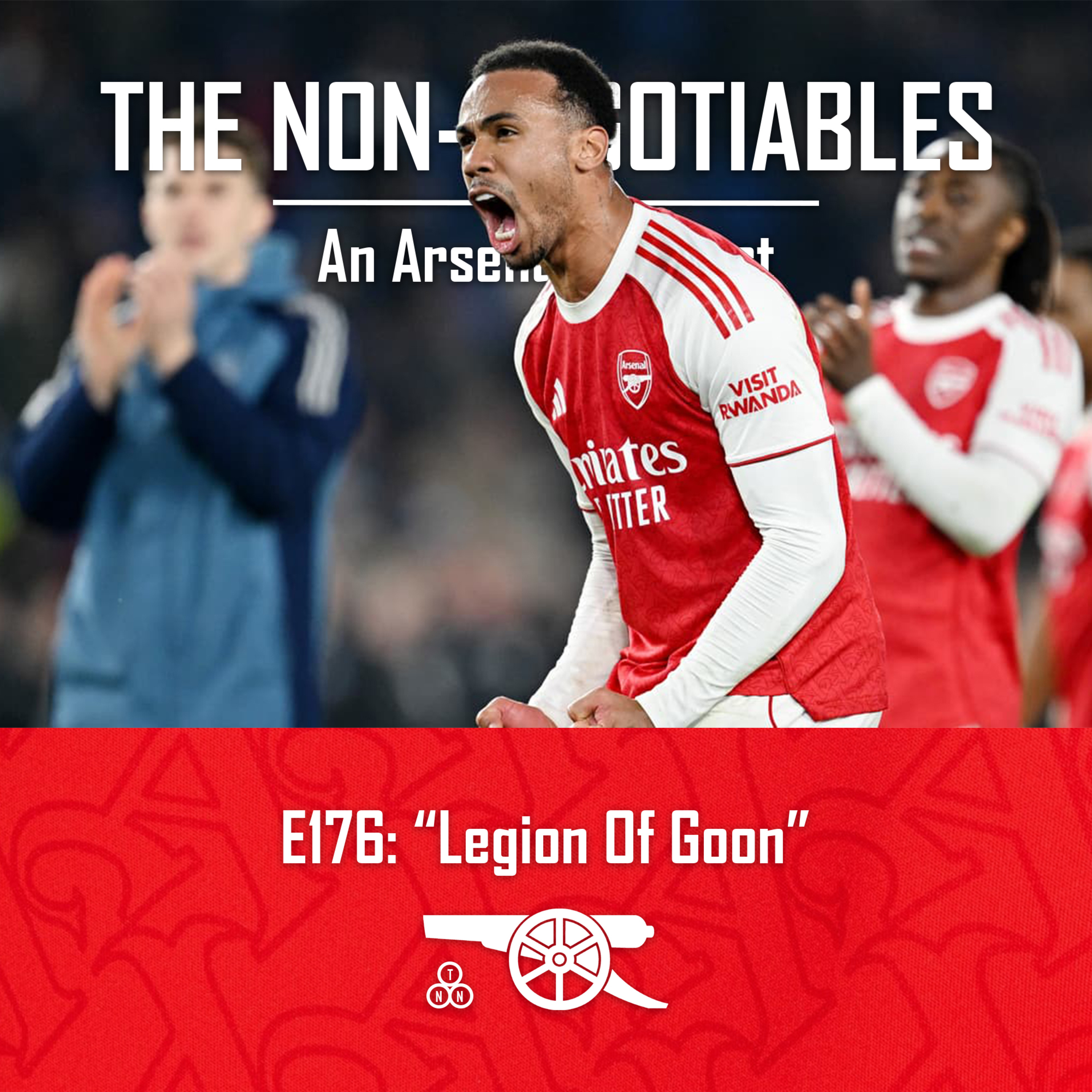 E176: "Legion Of Goon: Arsenal’s Defensive Wall Shuts Down Brighton as City Drop Points in the Title Race" episode artwork