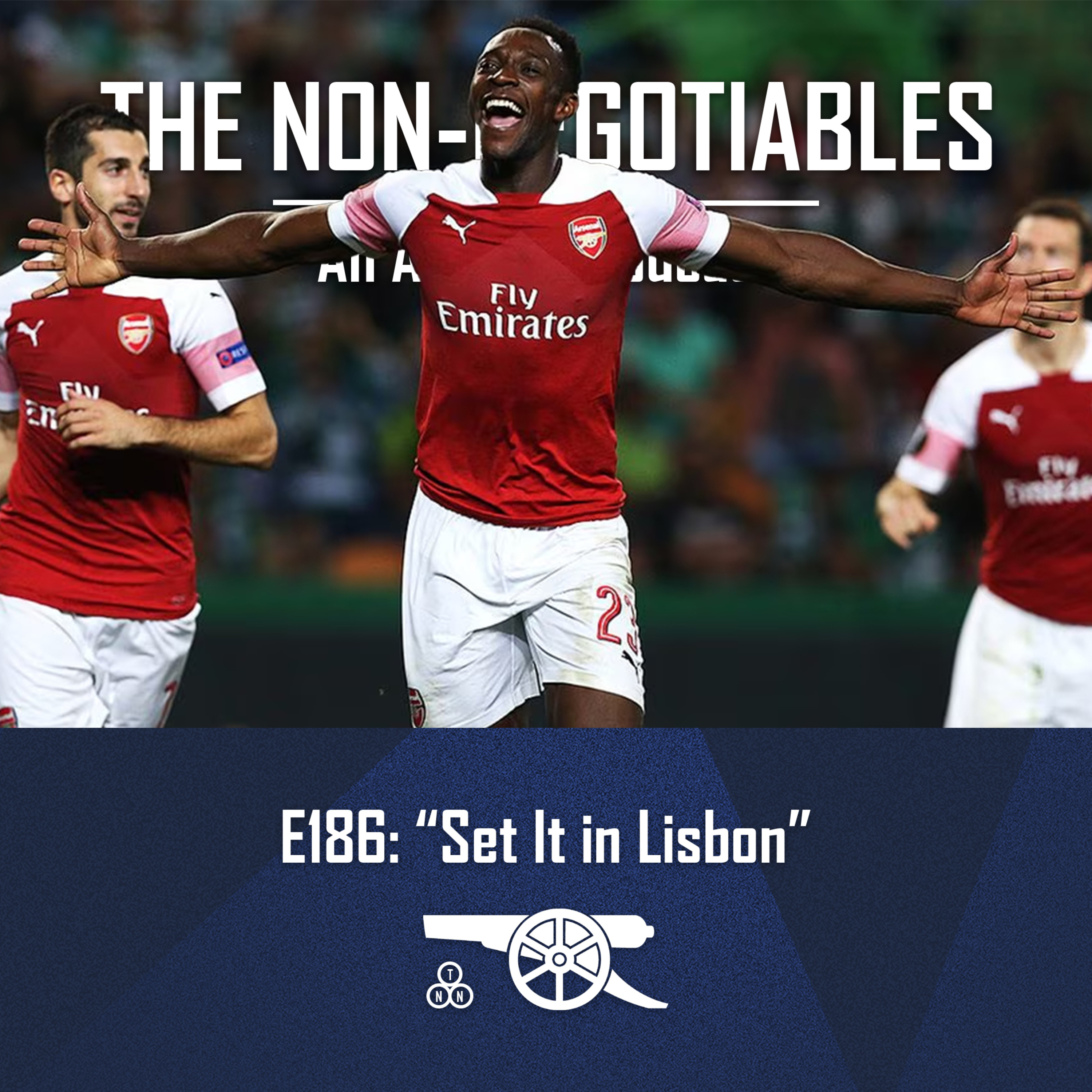 E186: "Set It in Lisbon – Sporting CP vs Arsenal Champions League Quarter-Final First Leg (Match Preview) episode artwork