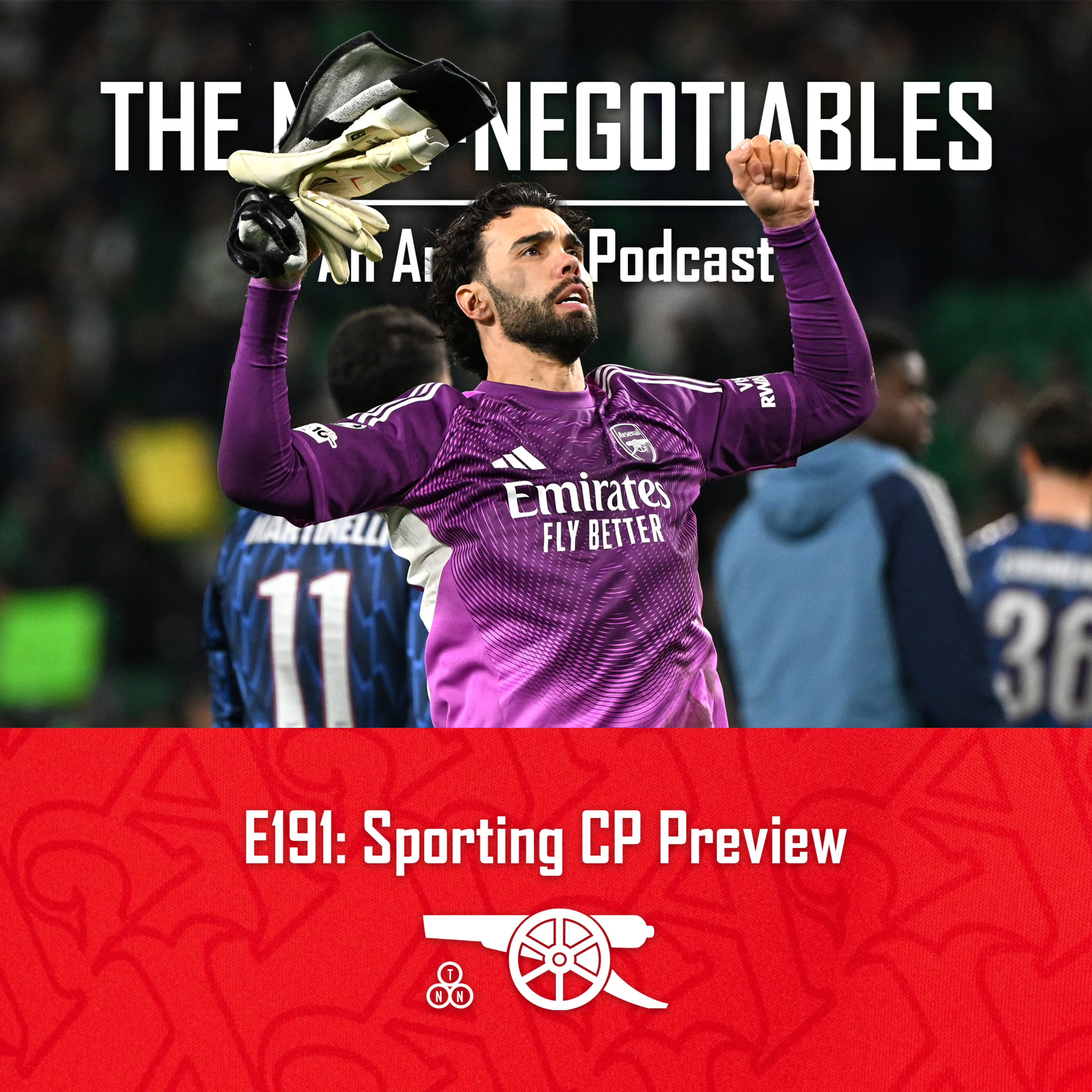 E191: Arsenal vs Sporting CP Champions League Quarter-Final Second Leg Preview episode artwork