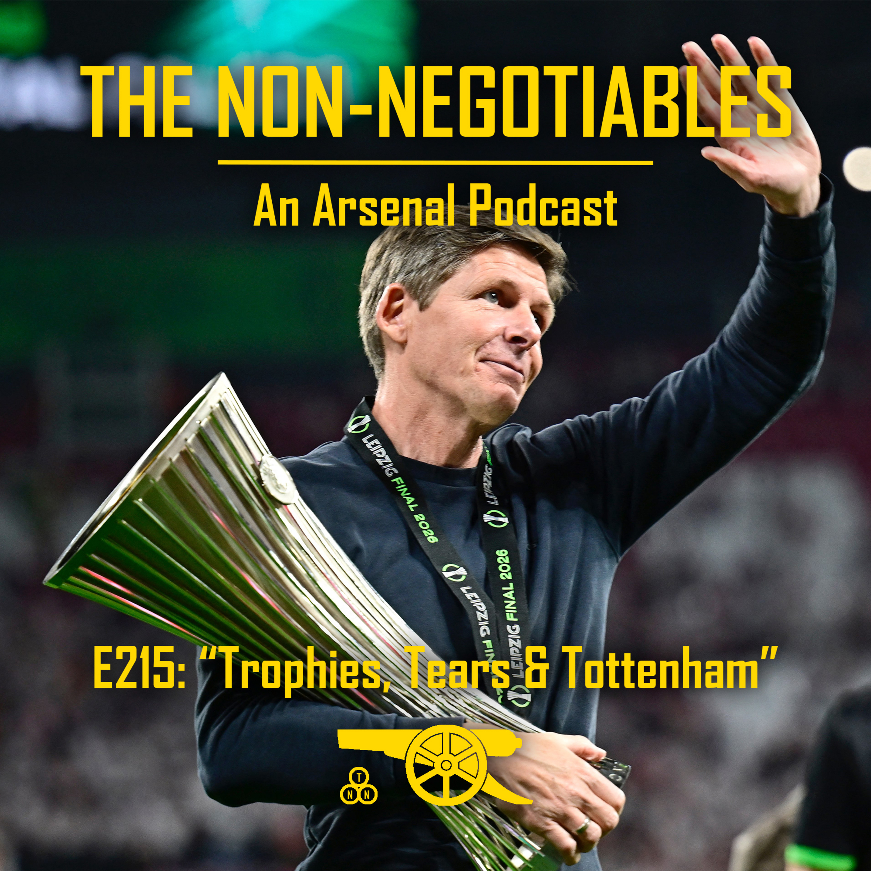 E215: “Trophies, Tears & Tottenham” — Palace & Villa Conquer Europe, Spurs Survive & Salah Says Goodbye (Week in Football) episode artwork