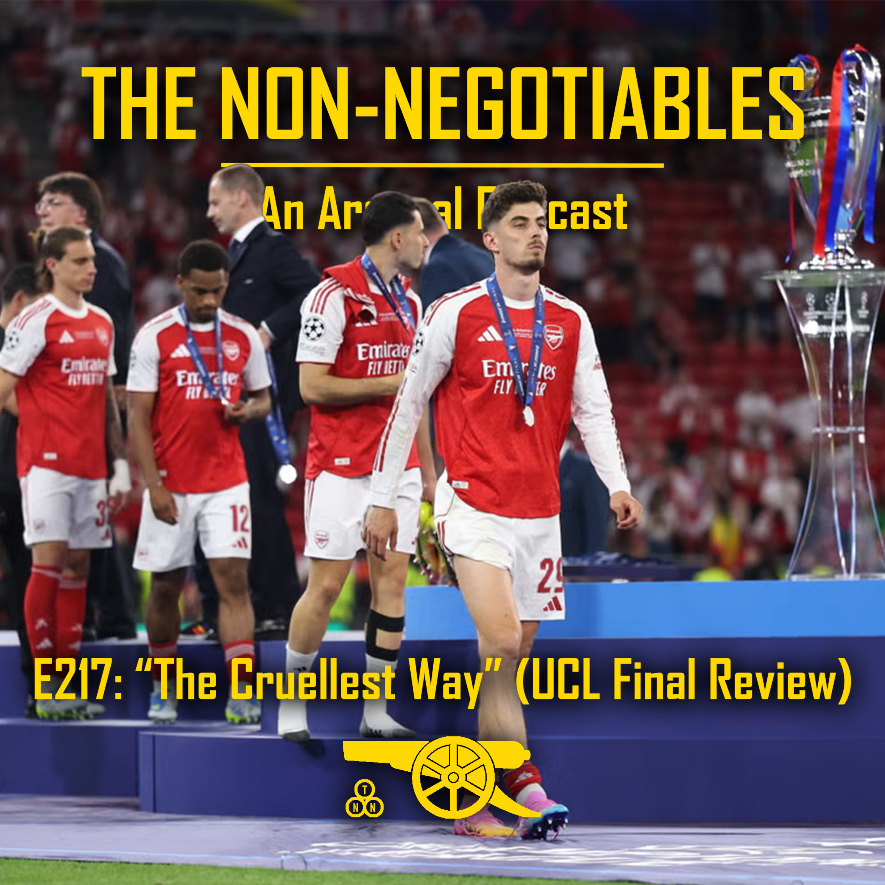 E217: “The Cruellest Way” — Arsenal Miss Out on European Glory After Penalty Shootout Heartbreak (Match Review) episode artwork